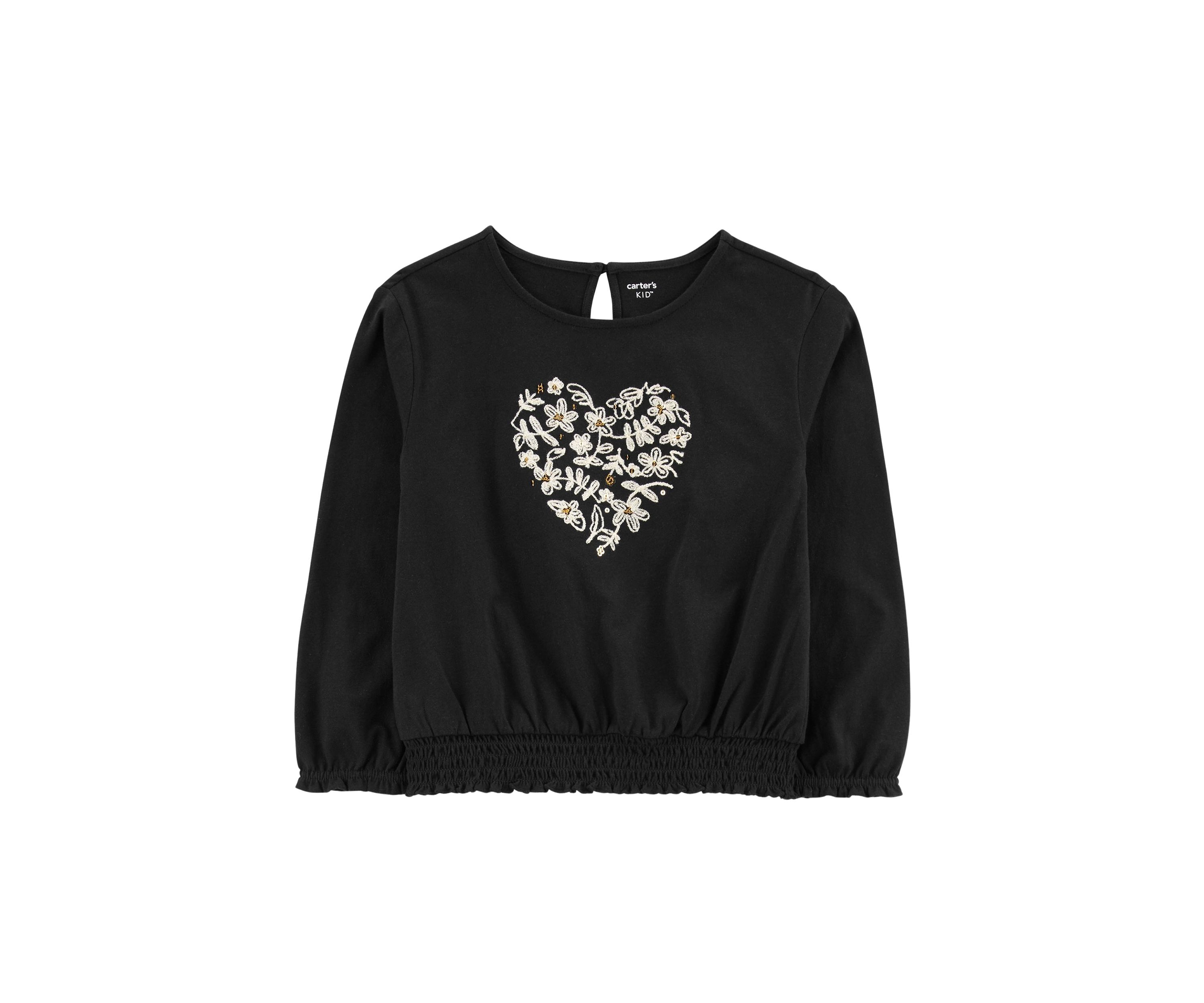 Girls 4-6x Heart T-Shirt