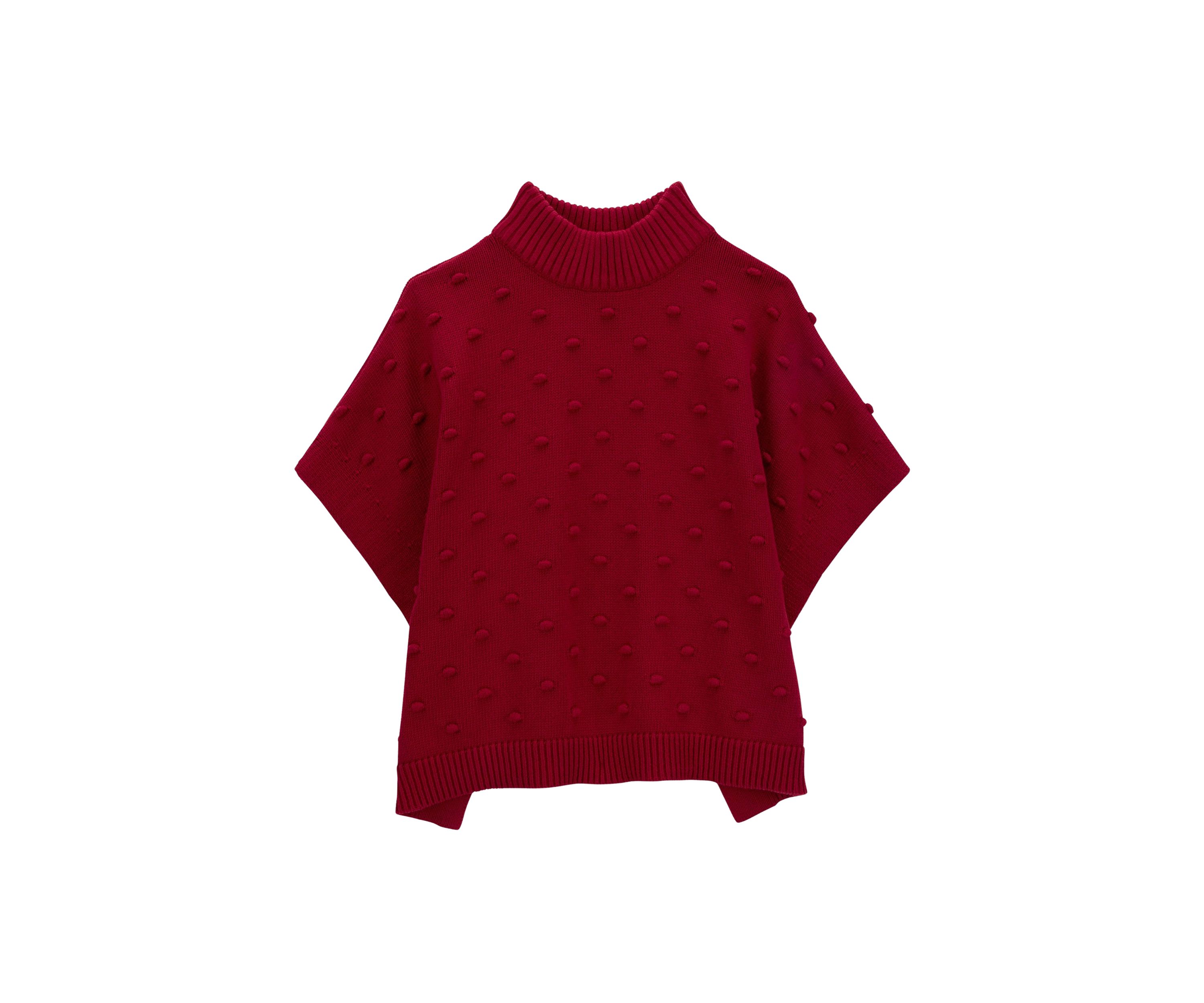 Girls 4-6x Poncho Sweater