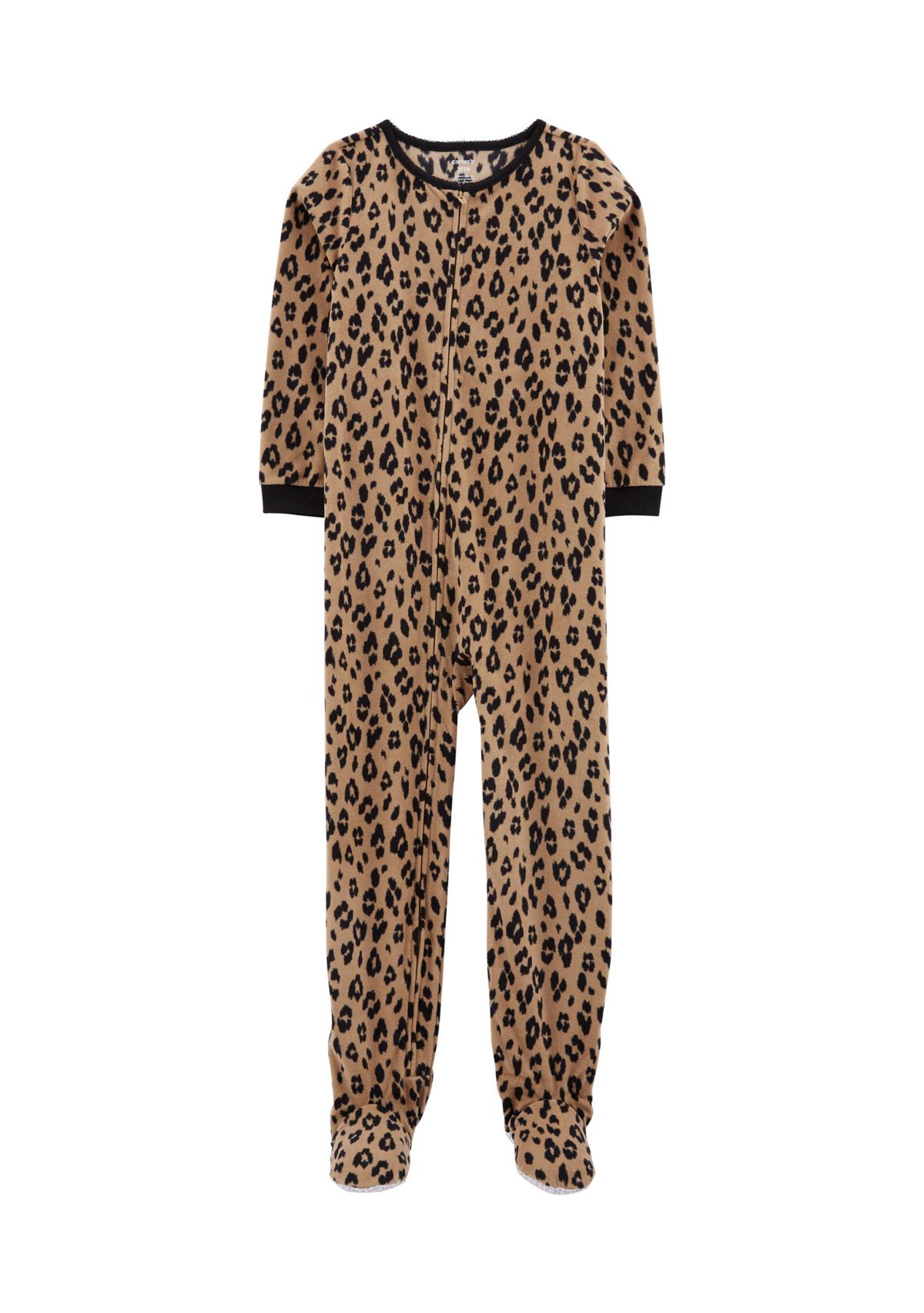Girls 7-16 Printed Footie Pajamas