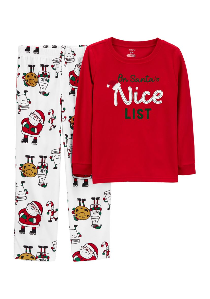 Girls 7-16 Printed Pajama Set