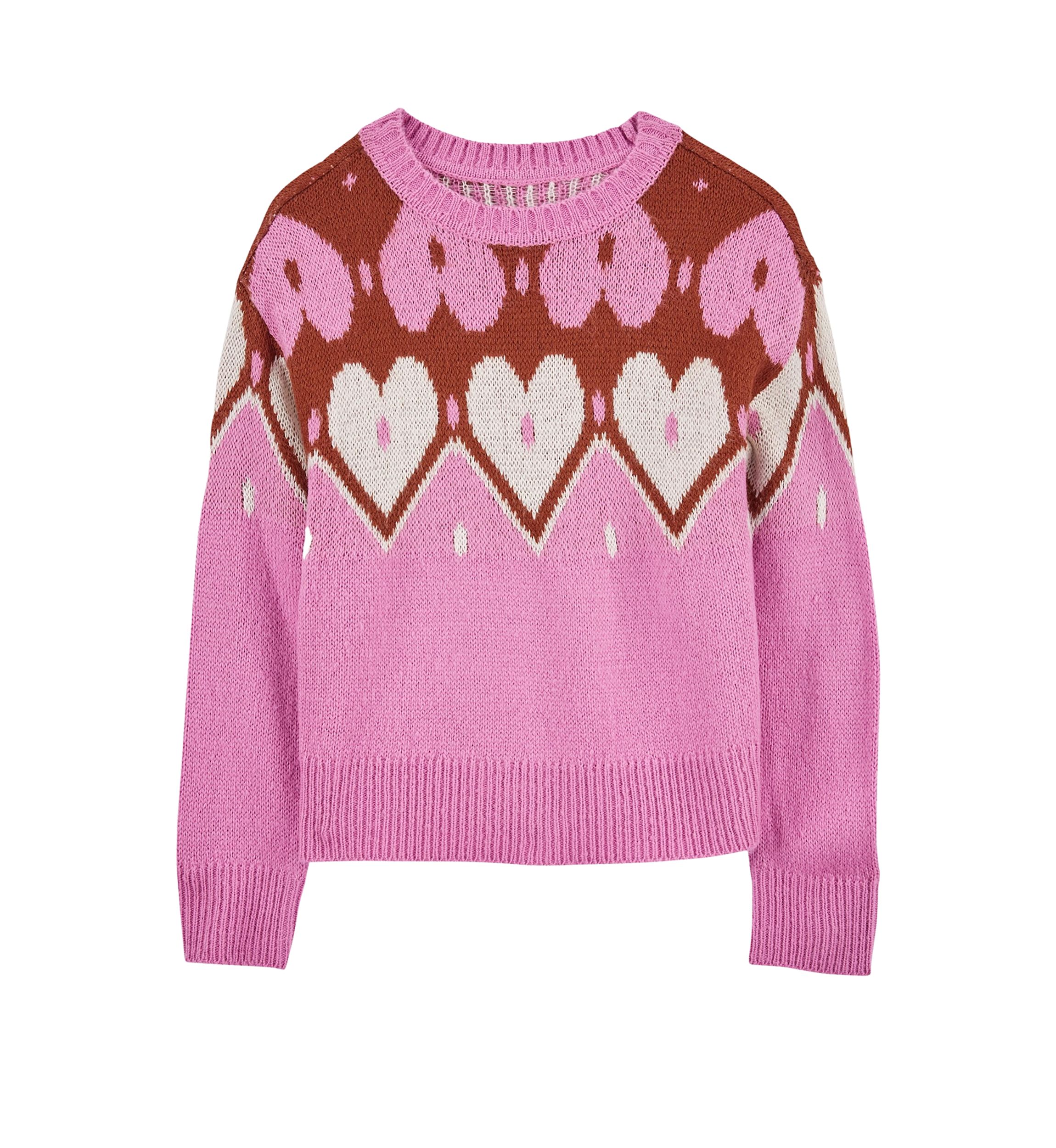 Girls 4-6x Fair Isle Sweater