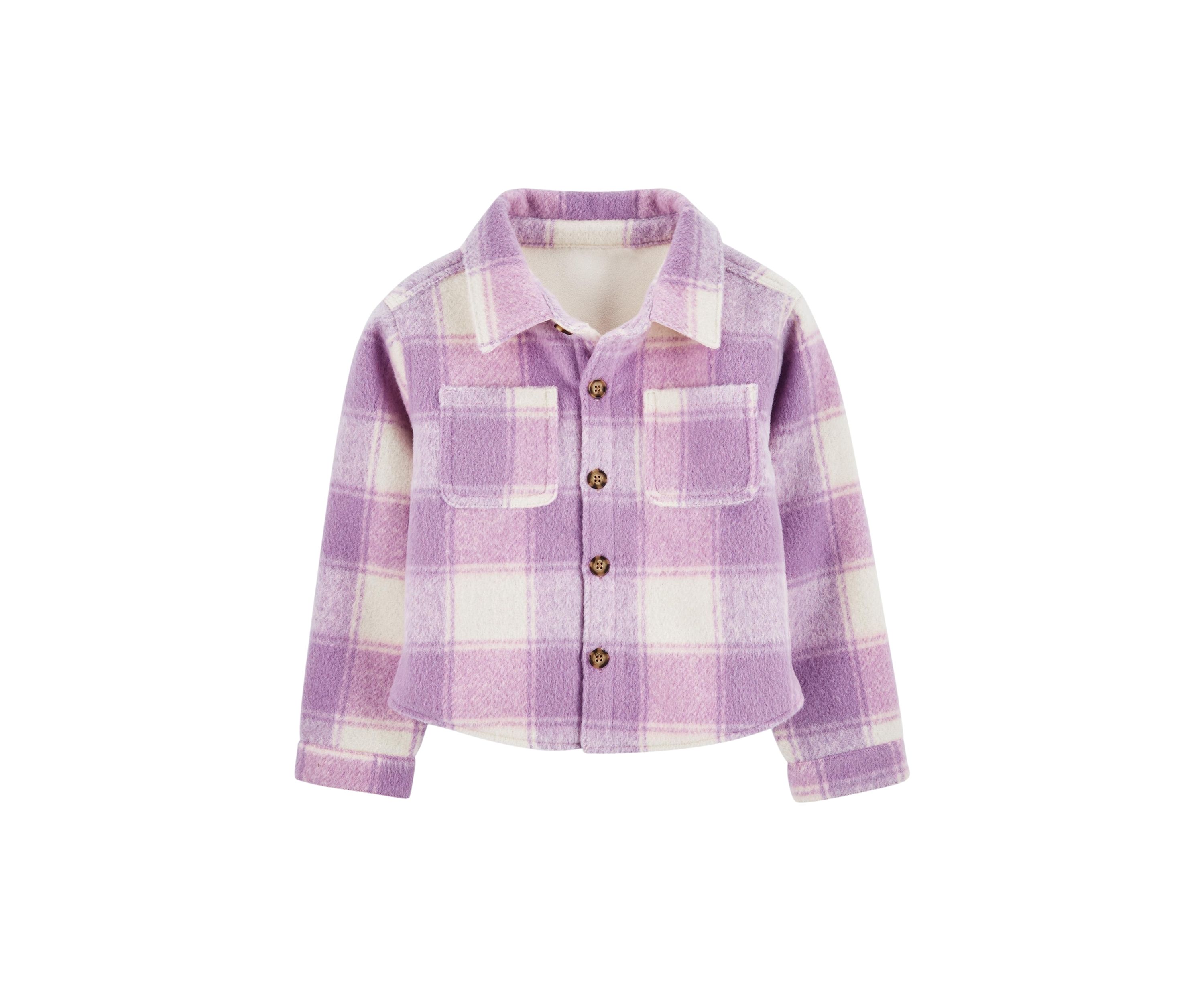 Girls 7-16 Plaid Shirt