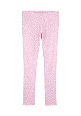 Carter's Girls 4-6x Ditsy Floral Printed Leggings, 6 - 6X