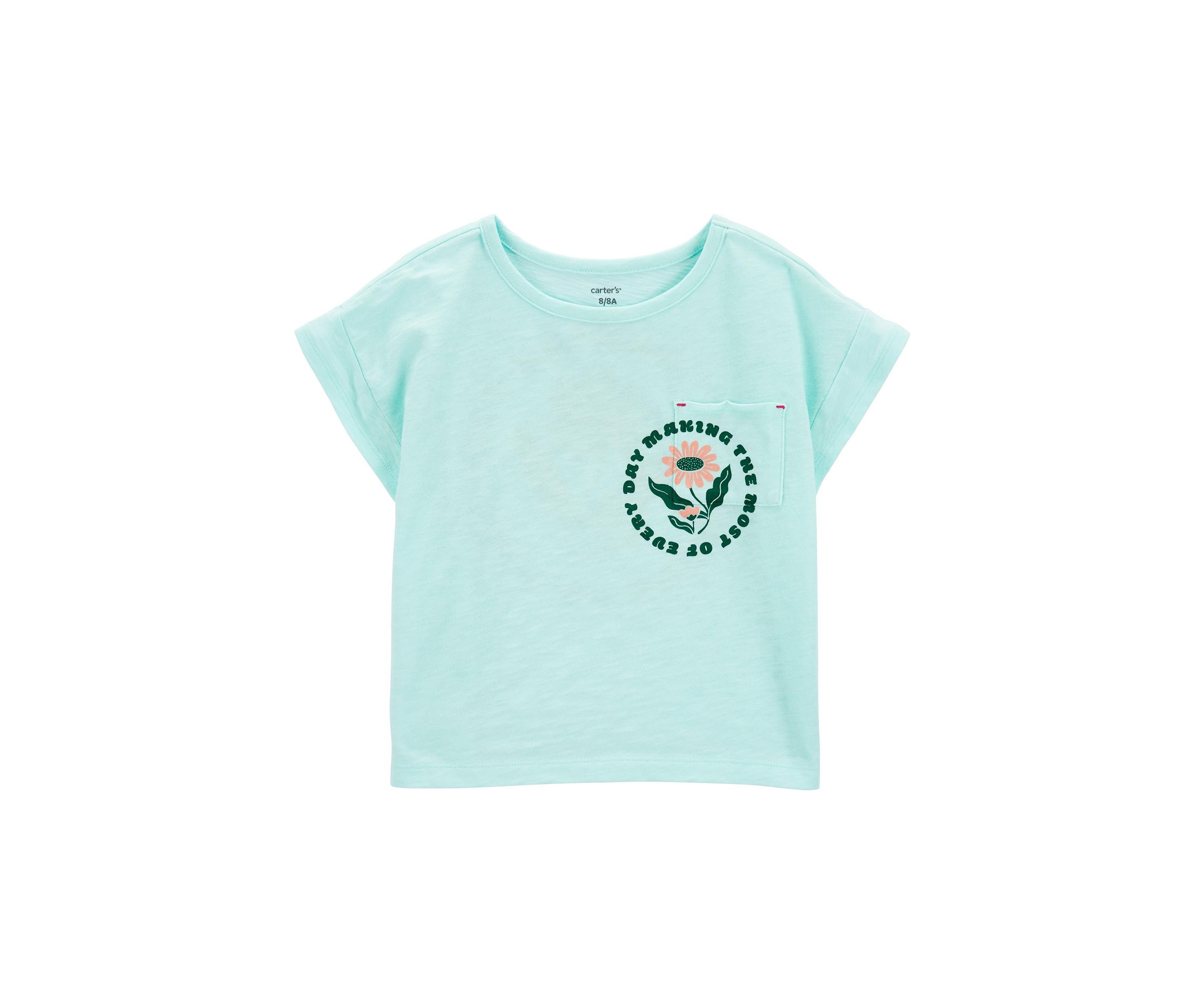 Girls 4-6x Floral Graphic T-Shirt