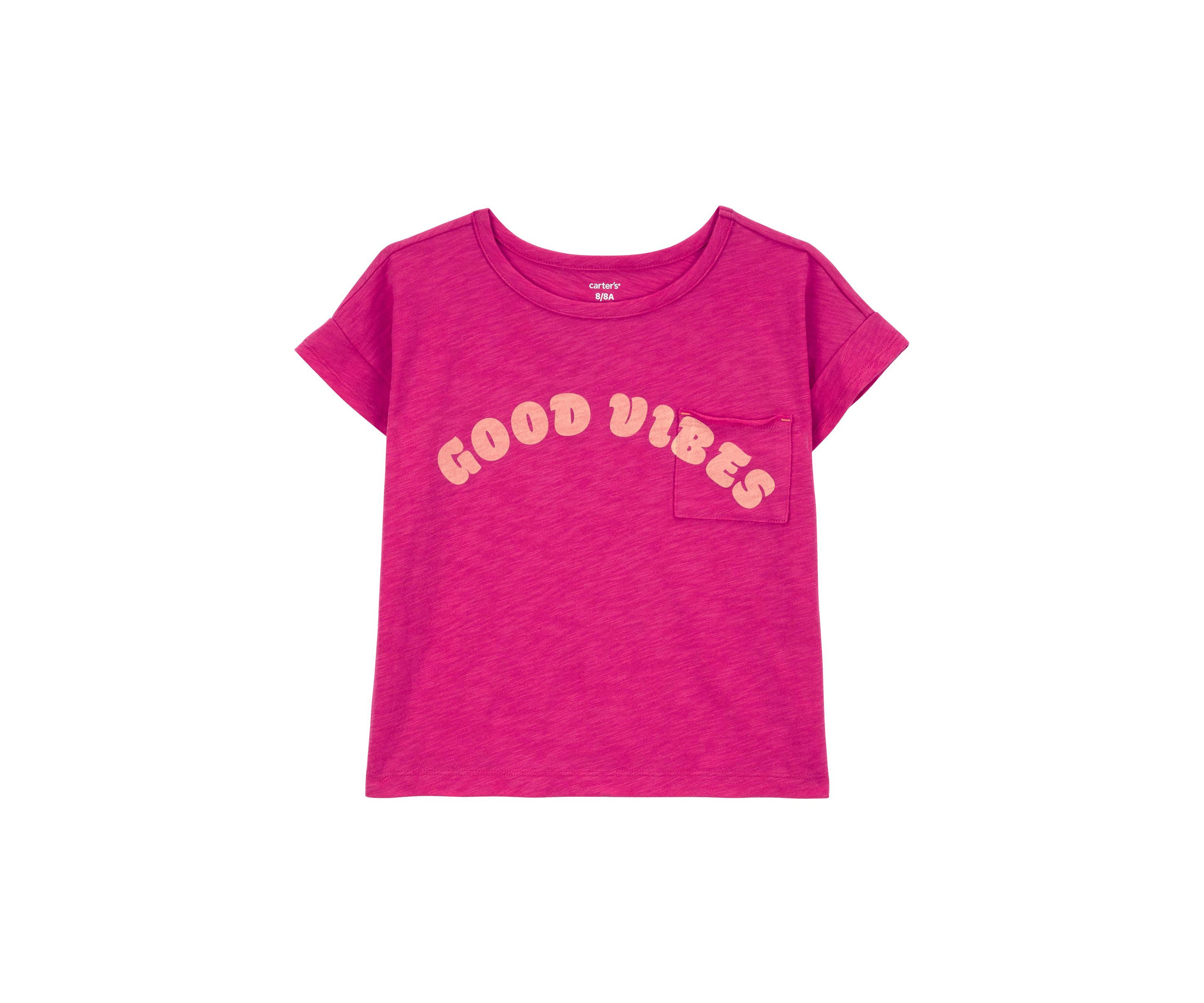 Girls 4-6x Good Vibes Graphic T-Shirt