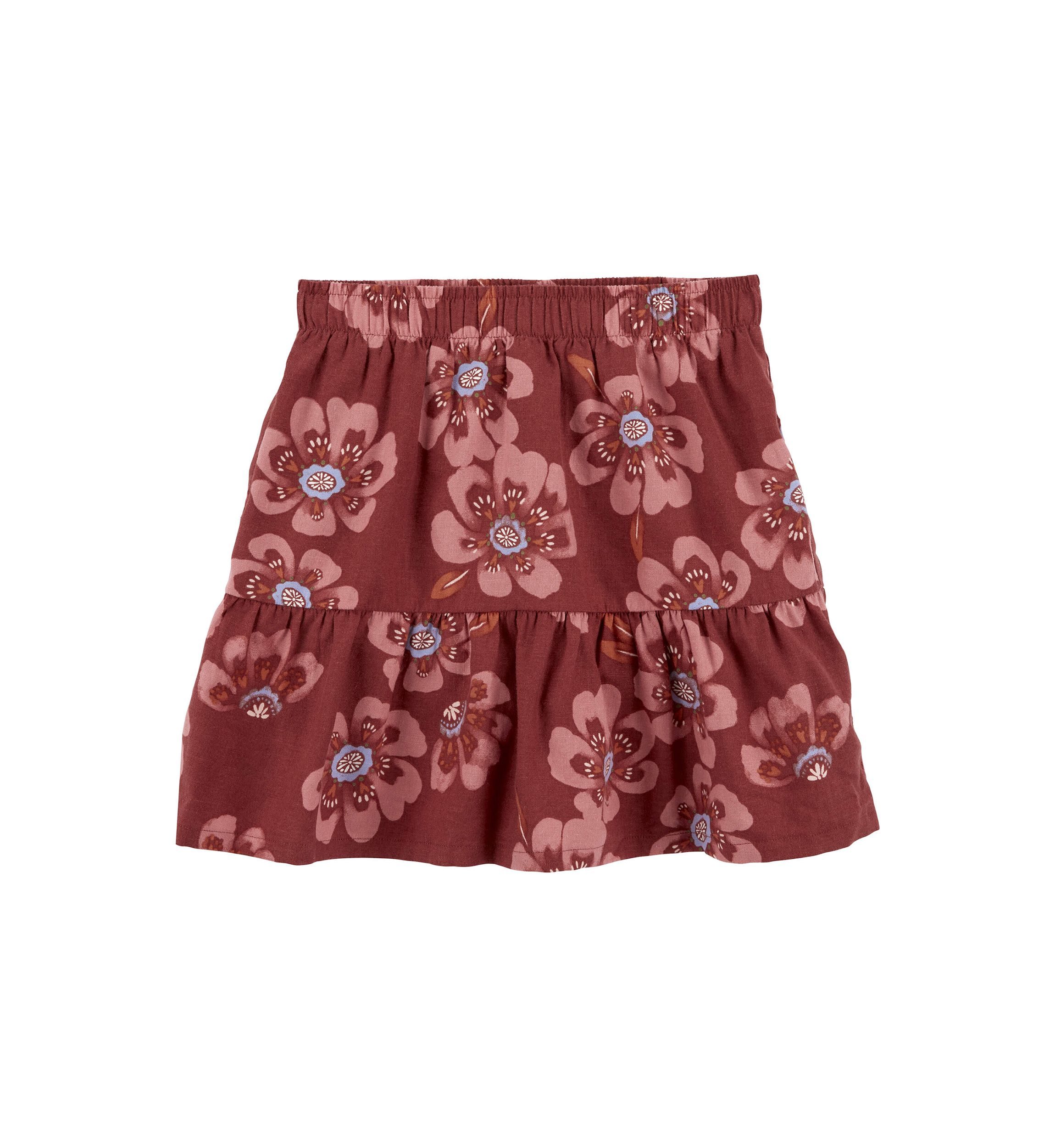 Girls 4-6x Floral Skort