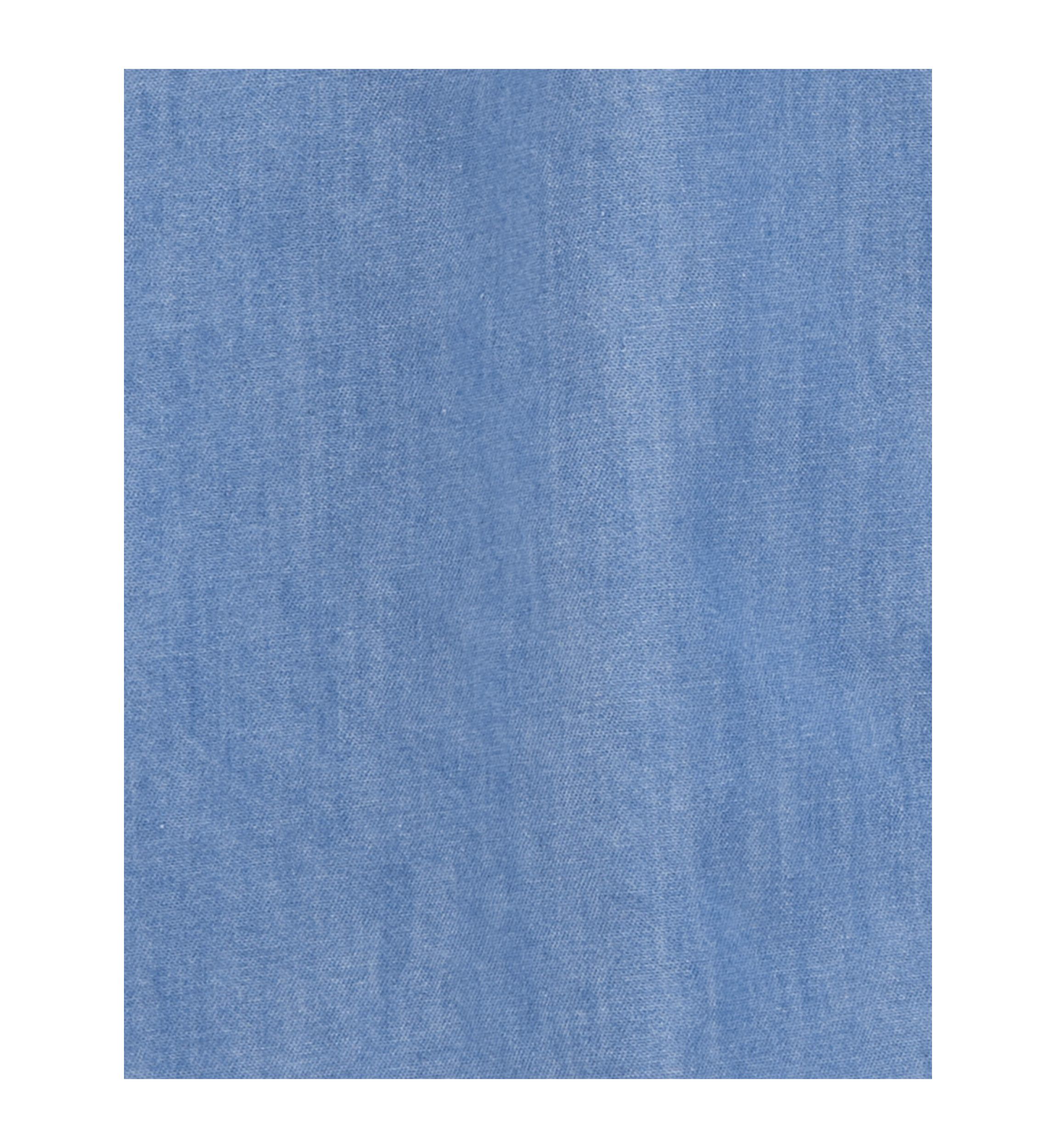 Girls 4-6x Sleeveless Chambray Tie Front Top
