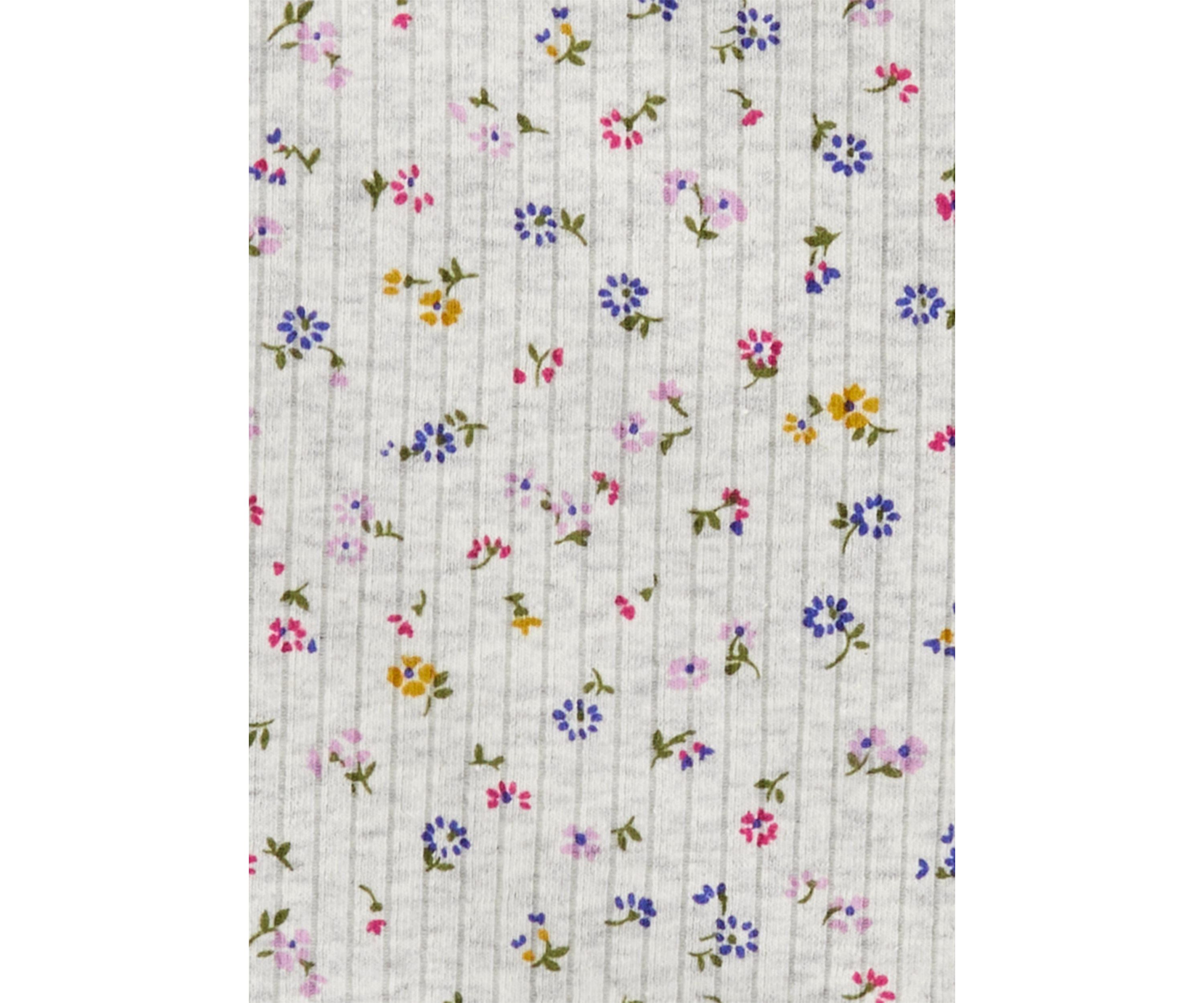 Girls 4-6x Floral Printed Top