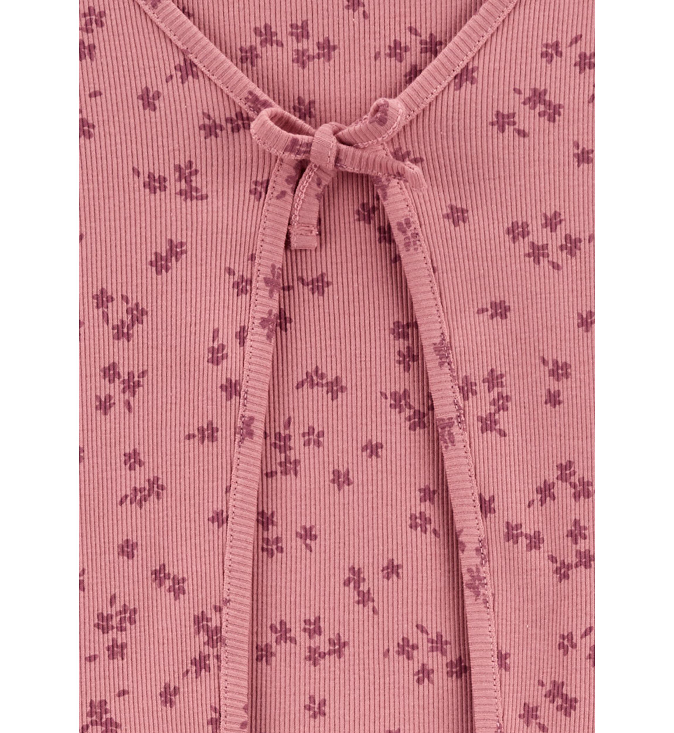 Girls 4-6x Printed Cardigan and Leggings Set
