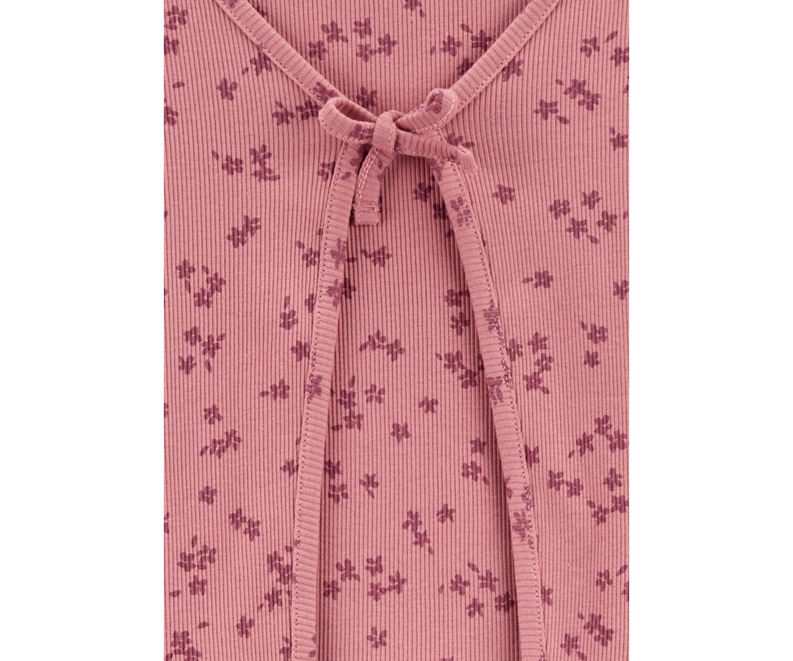 Girls 4-6x Printed Cardigan and Leggings Set