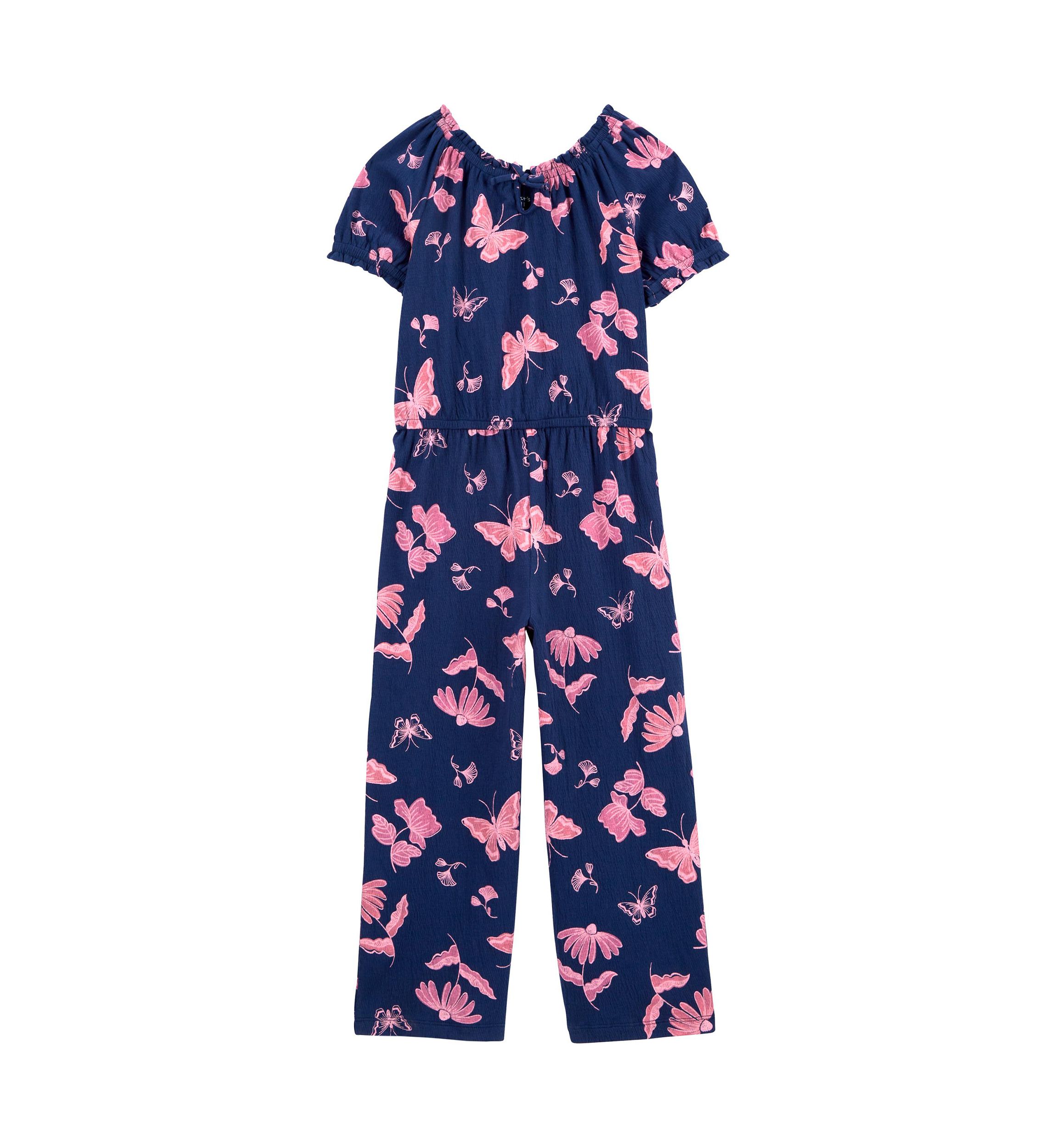 Girls 4-6x Butterfly Printed Jumper