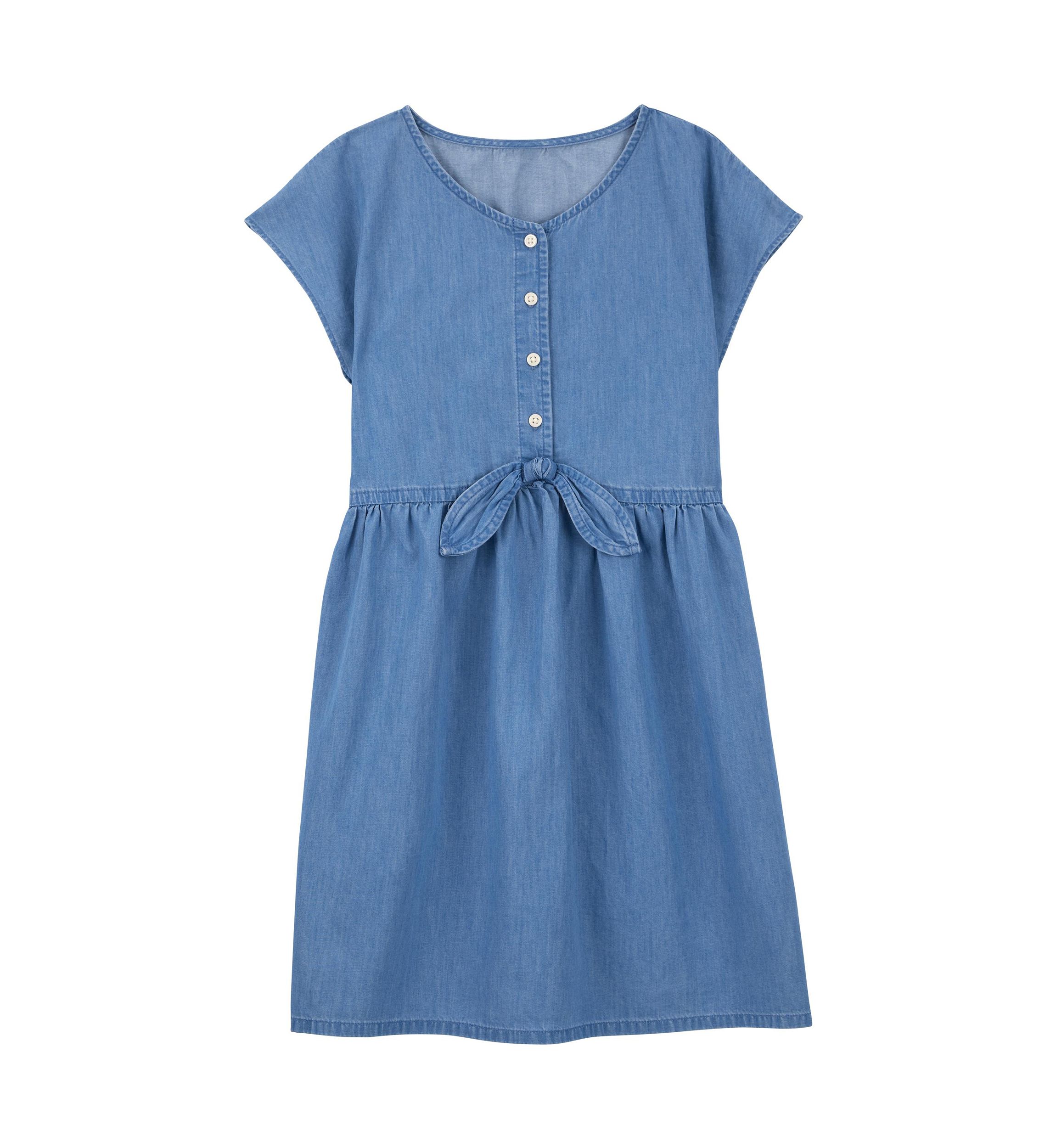 Girls 4-6x Button Front Dress