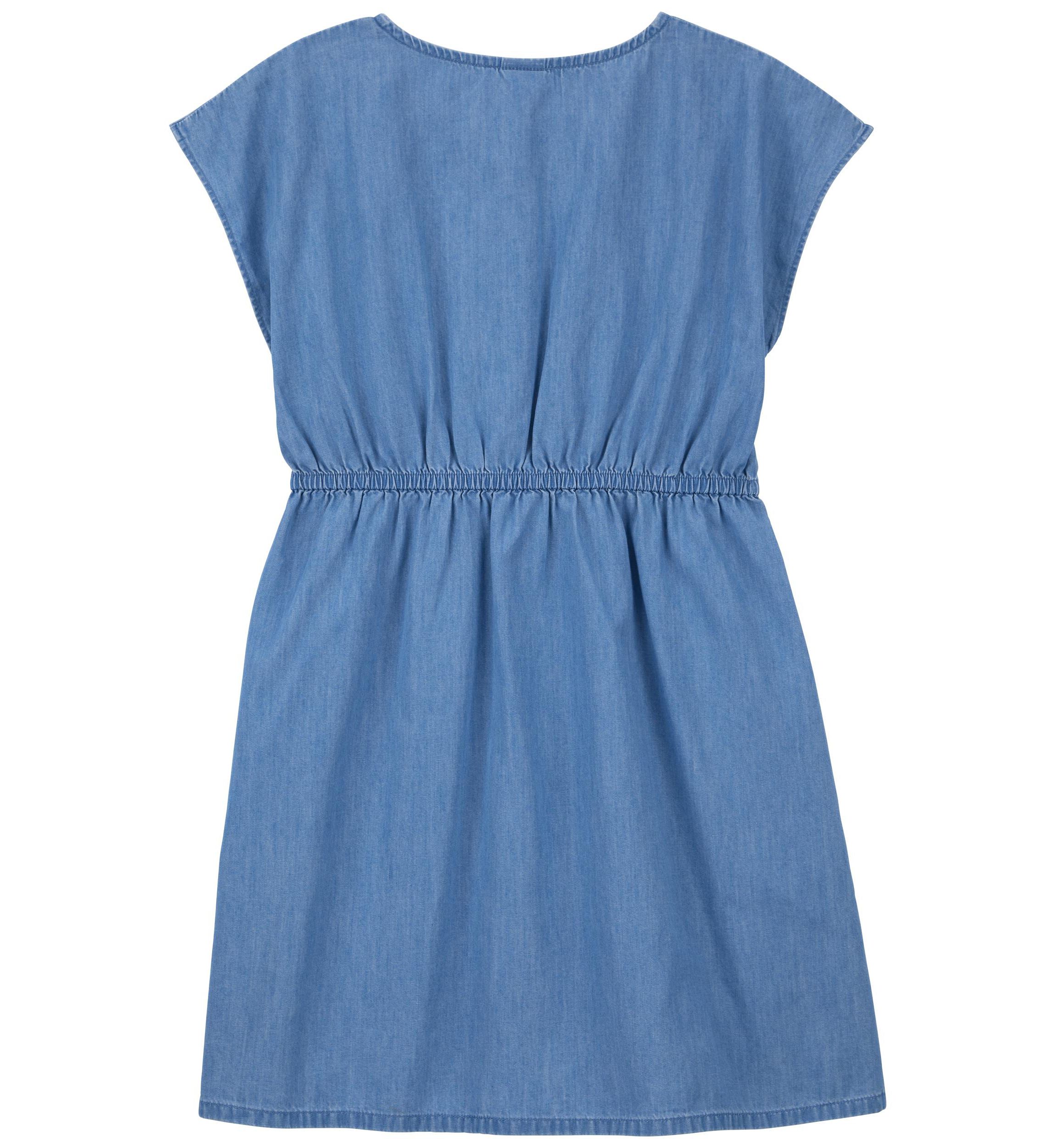 Girls 4-6x Button Front Dress