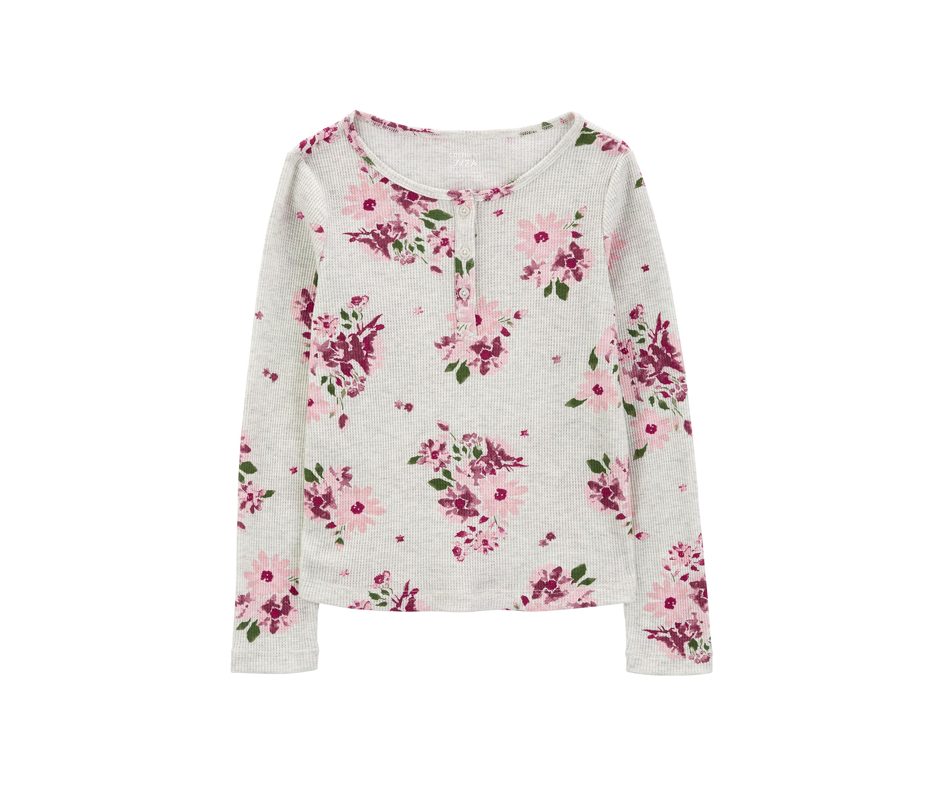 Girls 4- Floral Printed Top