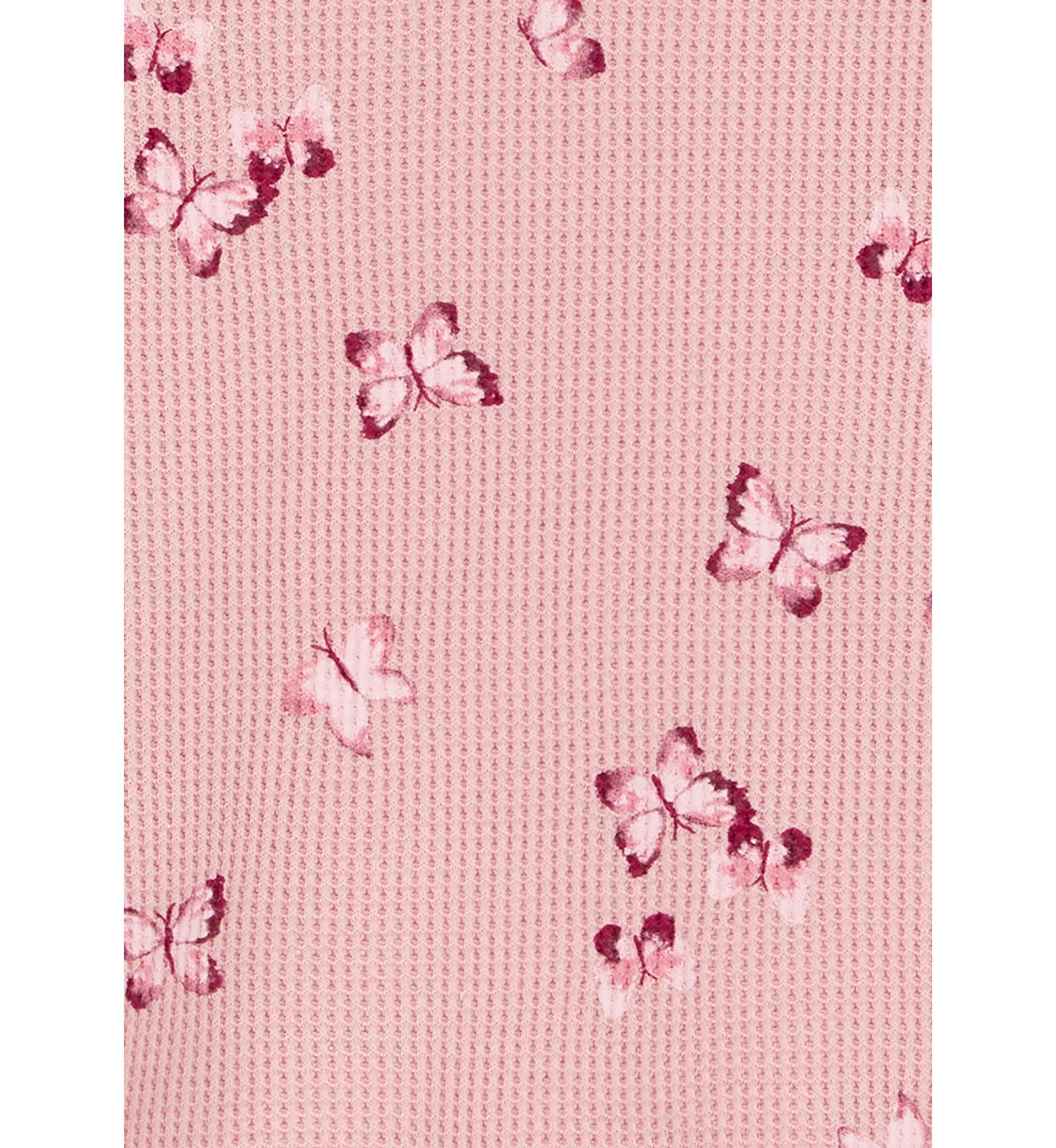 Girls 4-6x Butterfly Printed Top