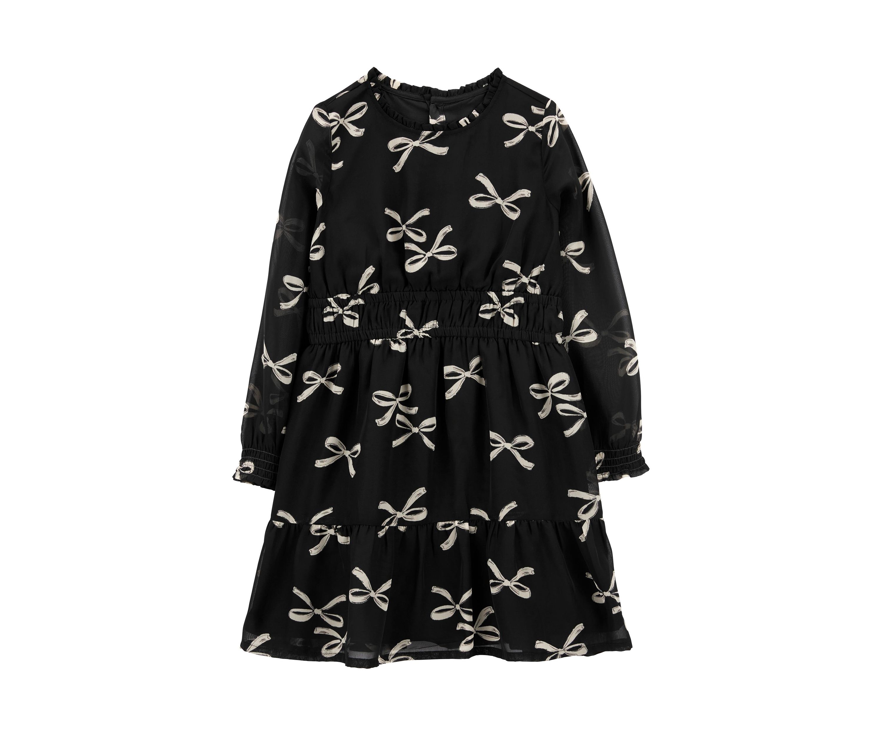 Girls 4-6x Printed Woven Dress