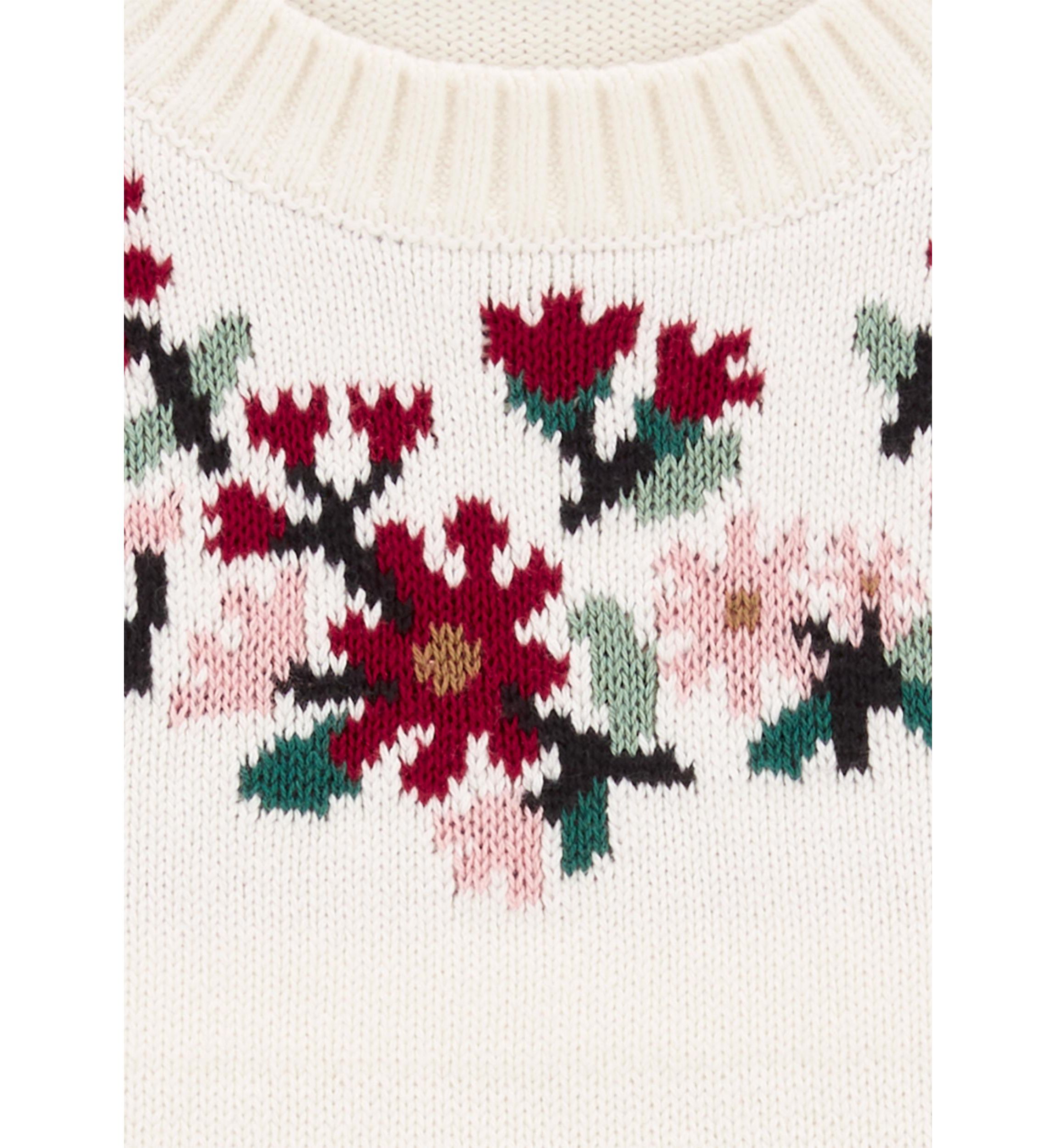 Girls 4-6x Embroidered Sweater