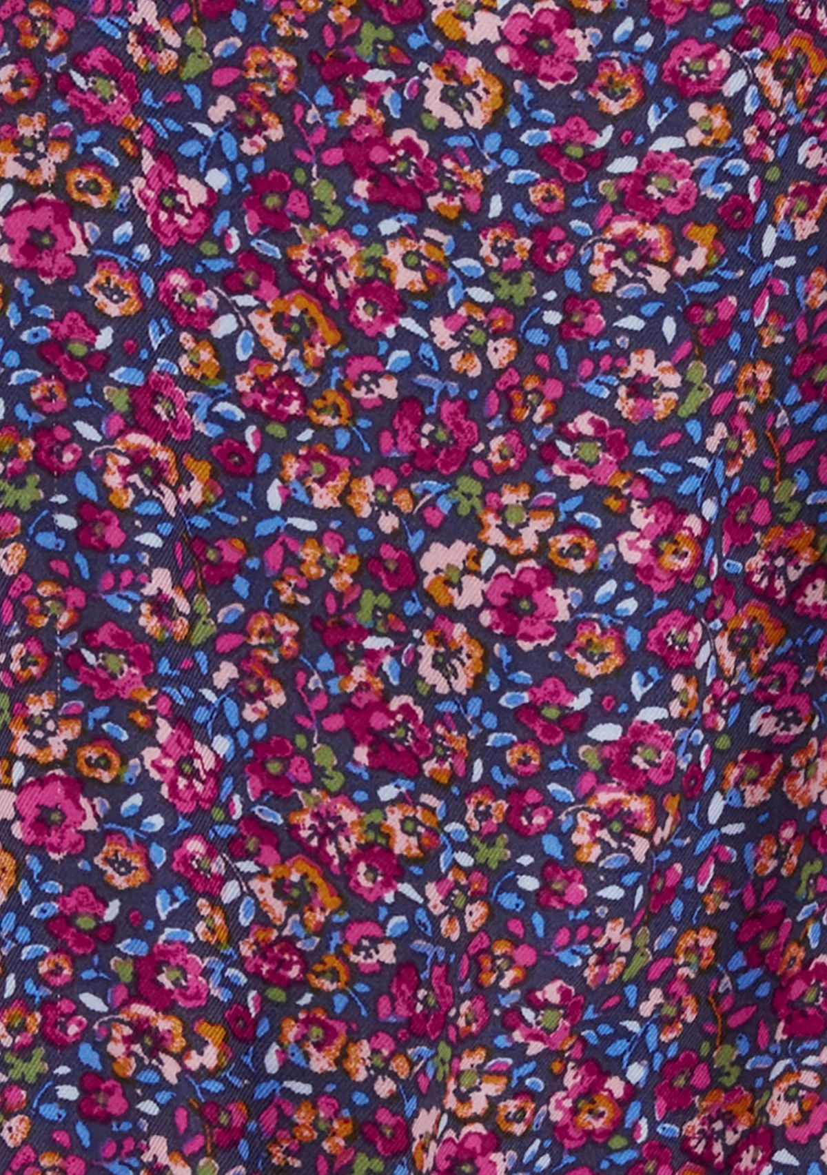 Girls 4-6x Long Sleeve Floral Printed Top