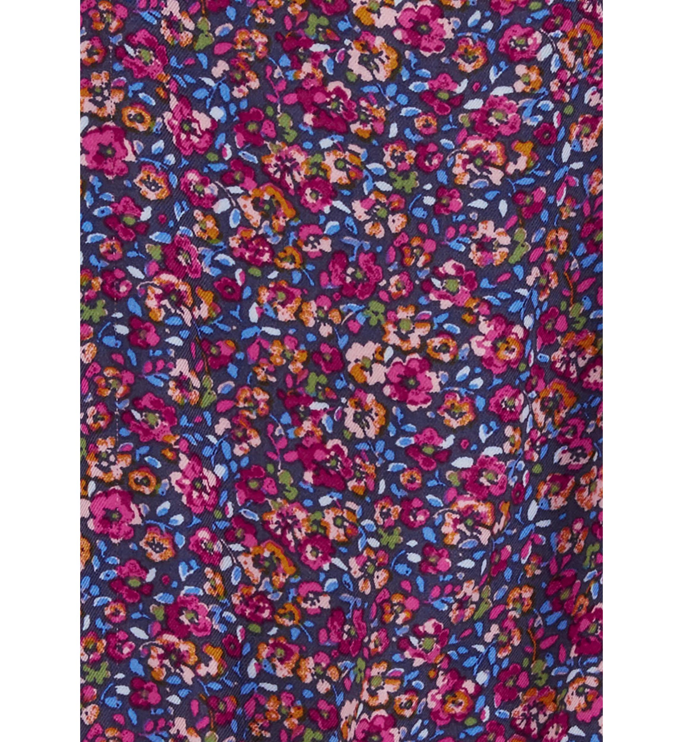 Girls 4-6x Long Sleeve Floral Printed Top