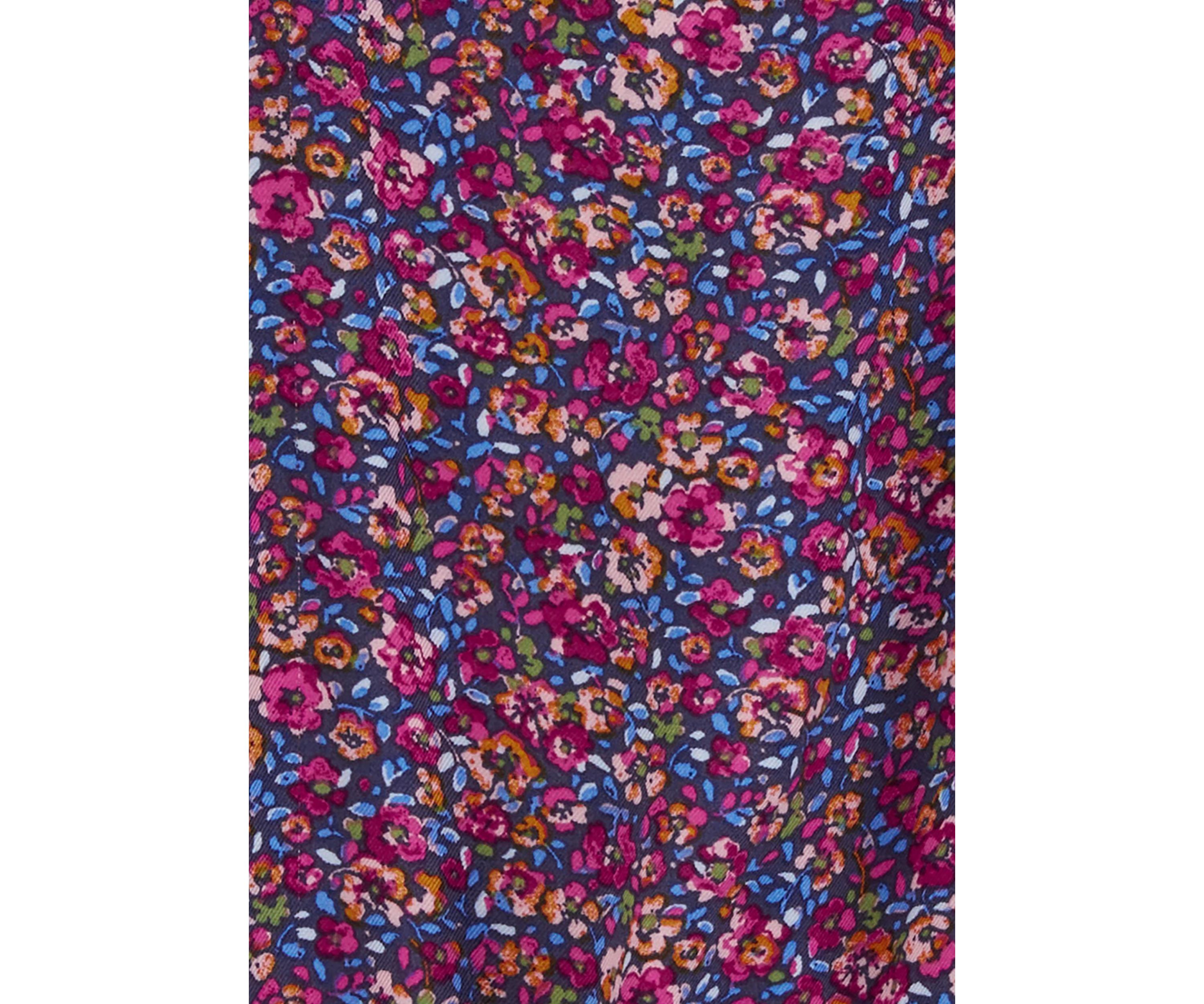 Girls 4-6x Long Sleeve Floral Printed Top