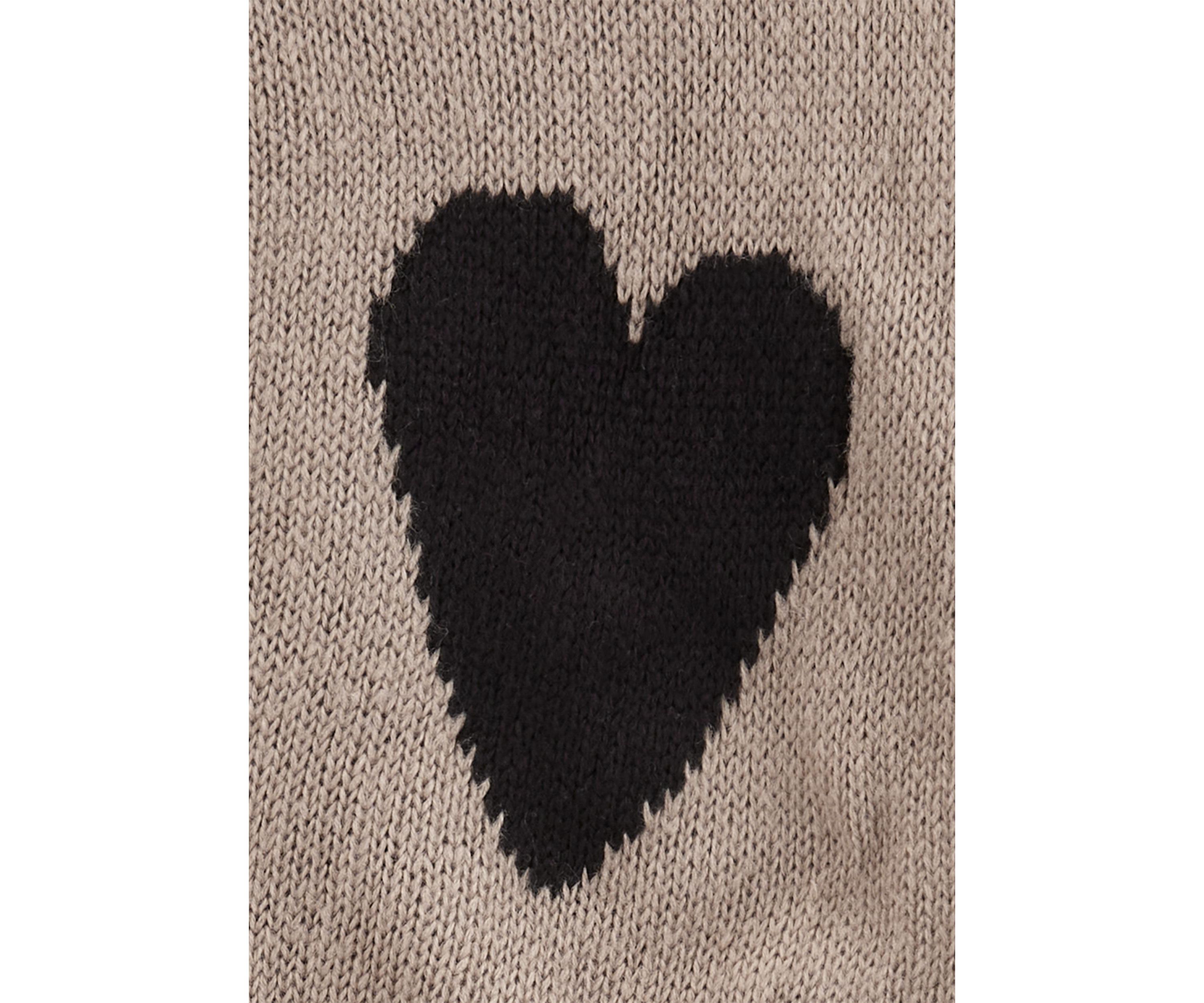Girls 4-6x Heart Printed Sweatshirt