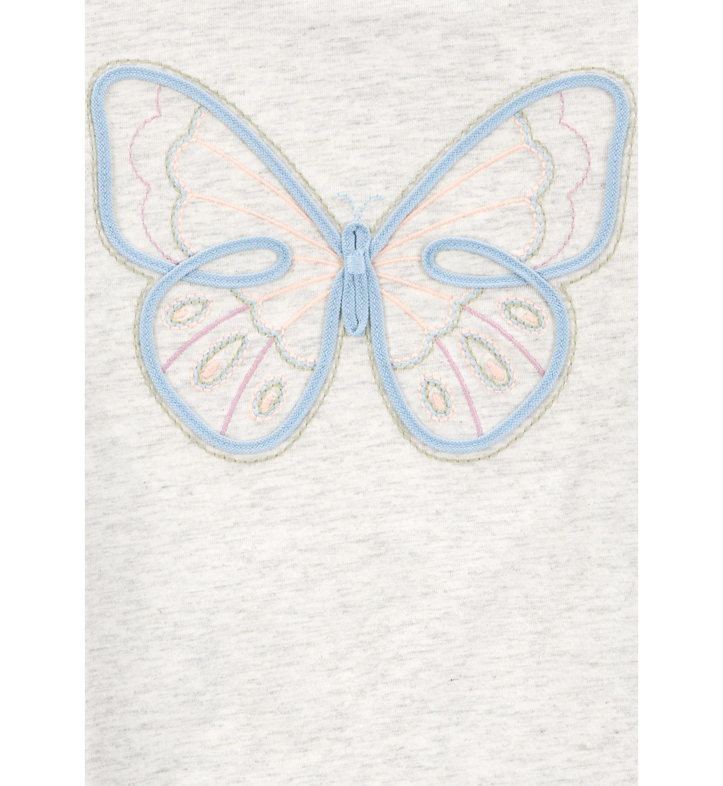 Girls 4-6x Tie Front Graphic T-Shirt