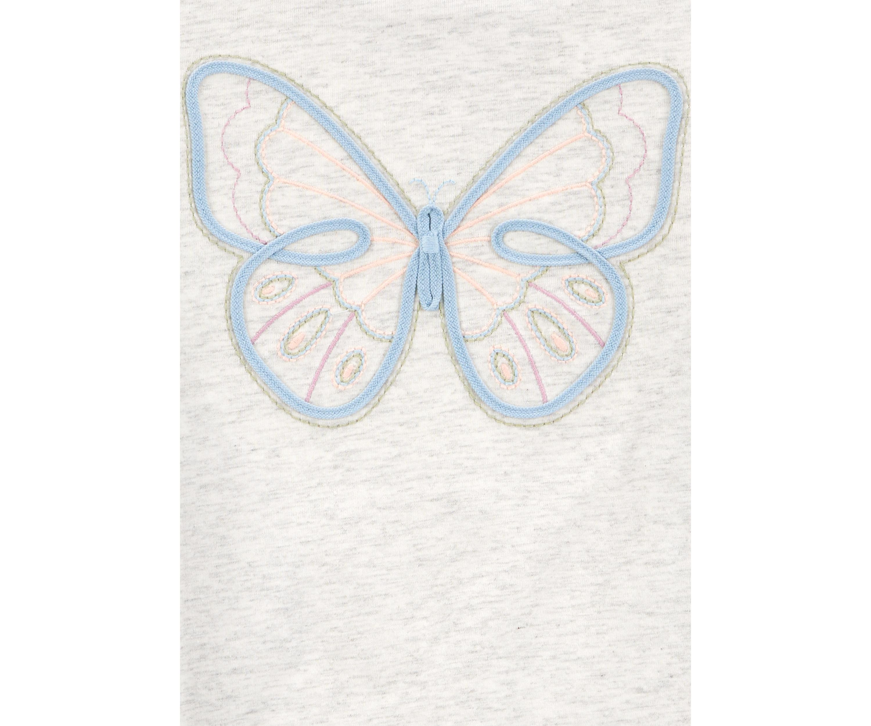 Girls 4-6x Tie Front Graphic T-Shirt