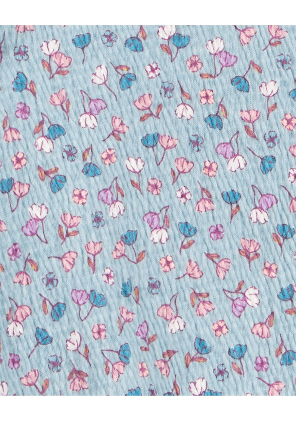 Girls 4-6x Printed Gauze Knit Top