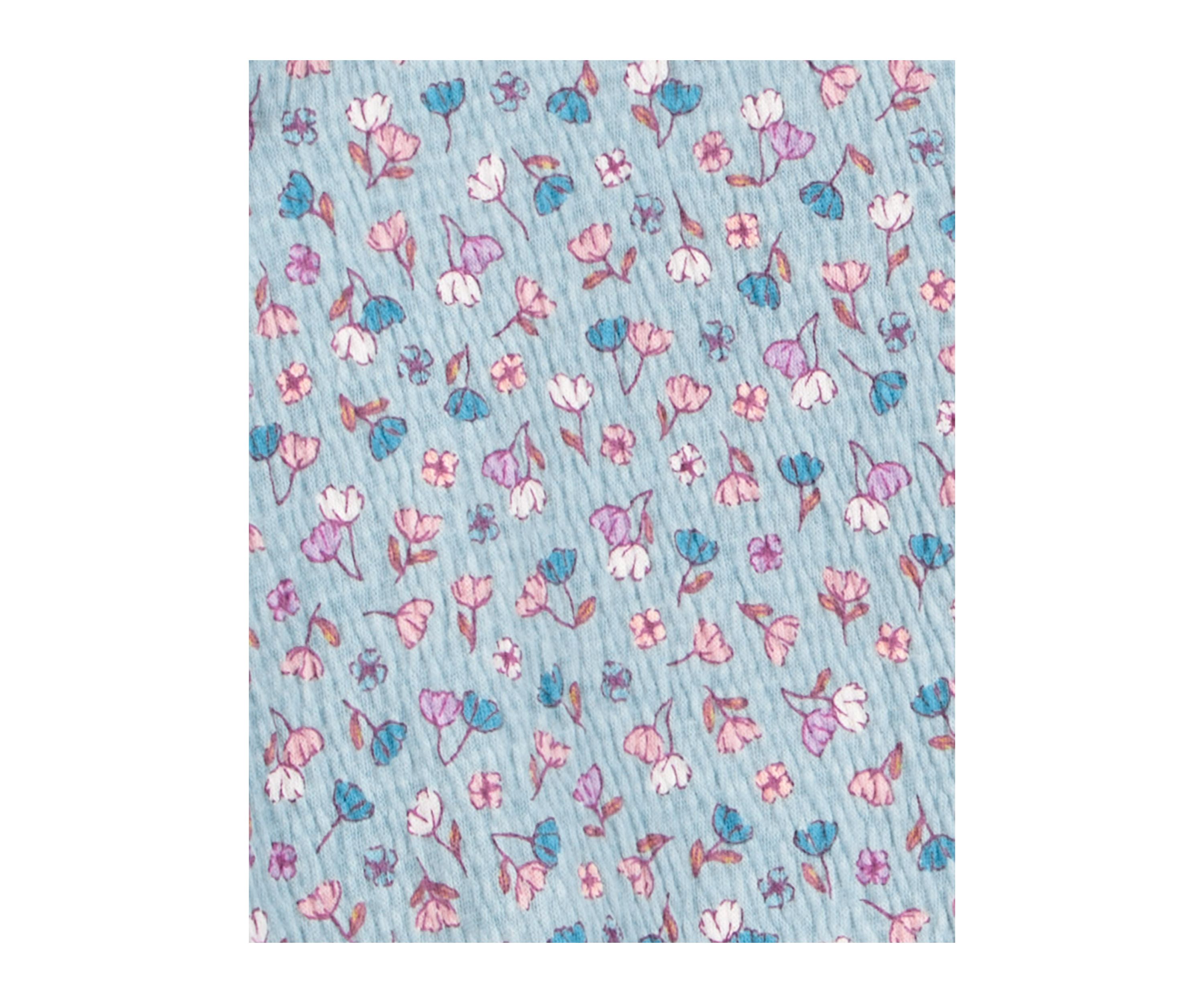 Girls 4-6x Printed Gauze Knit Top