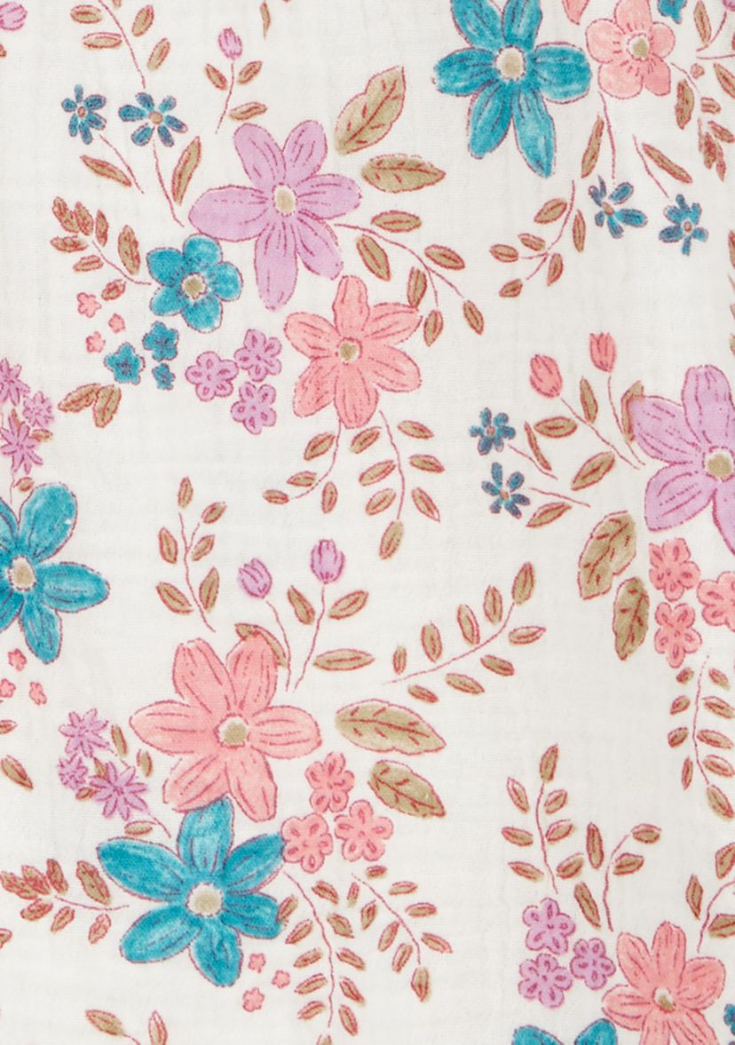 Girls 4-6x Floral Fashion Top 