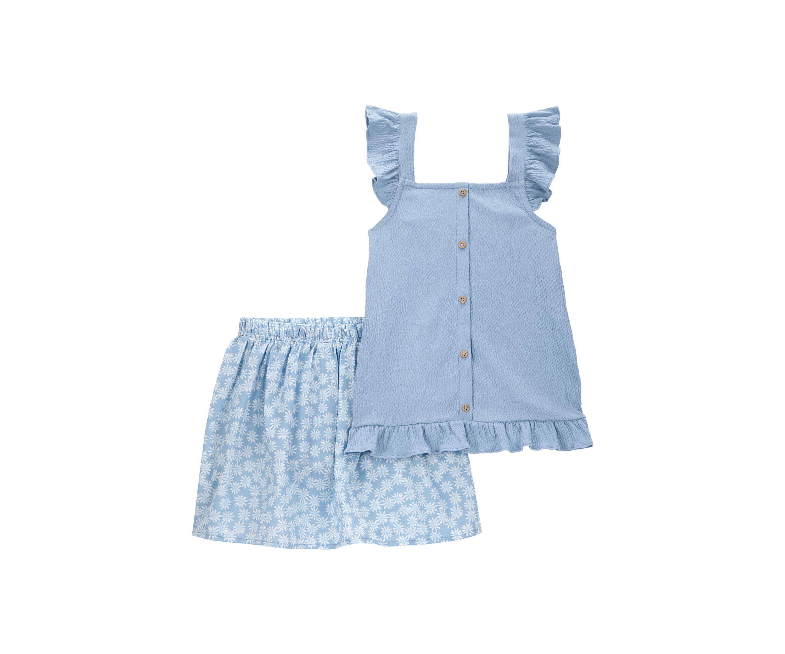 Girls 4-6x Top and Skirt Set