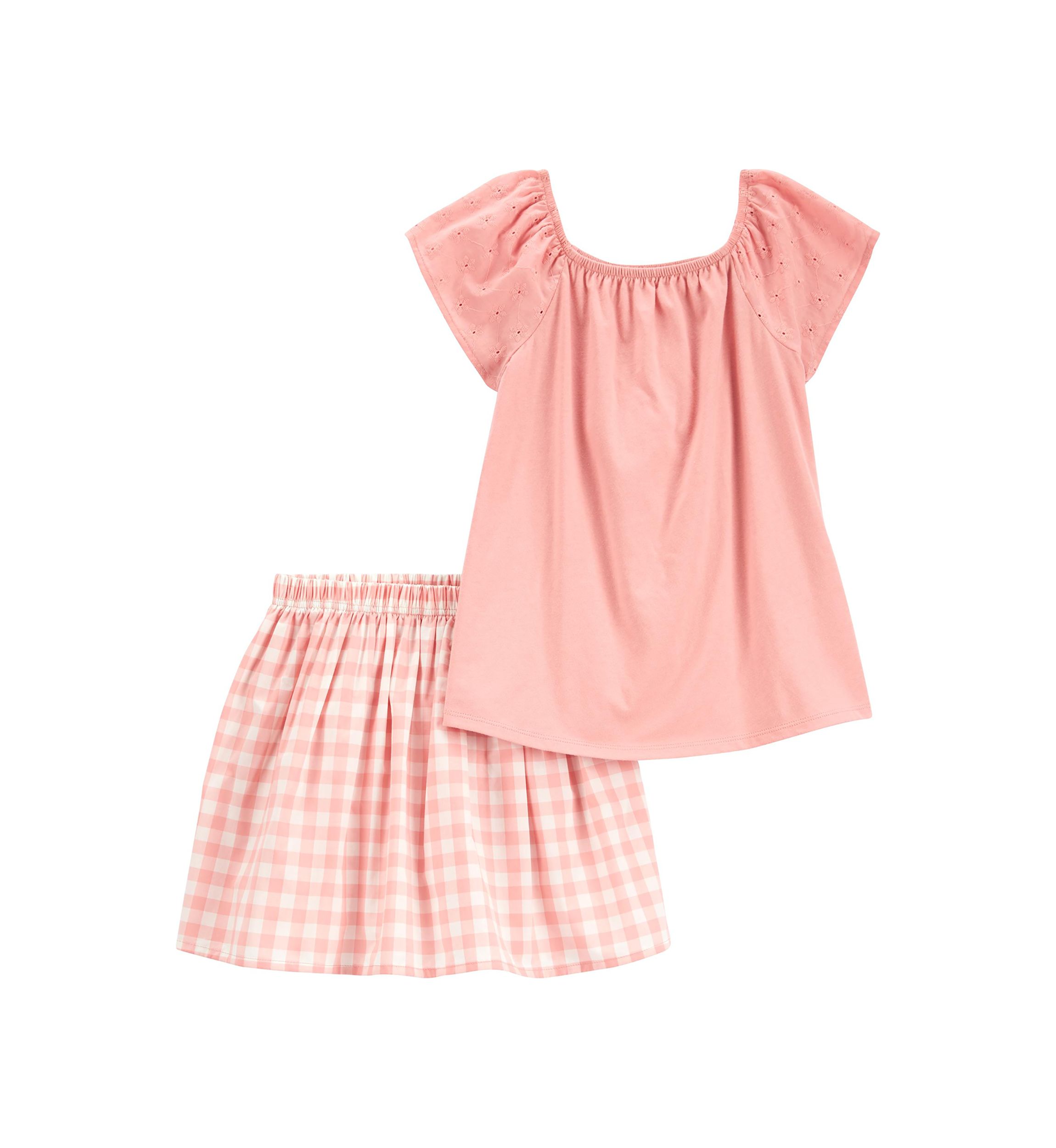 Girls 4-6x 2 Piece Skirt Set 