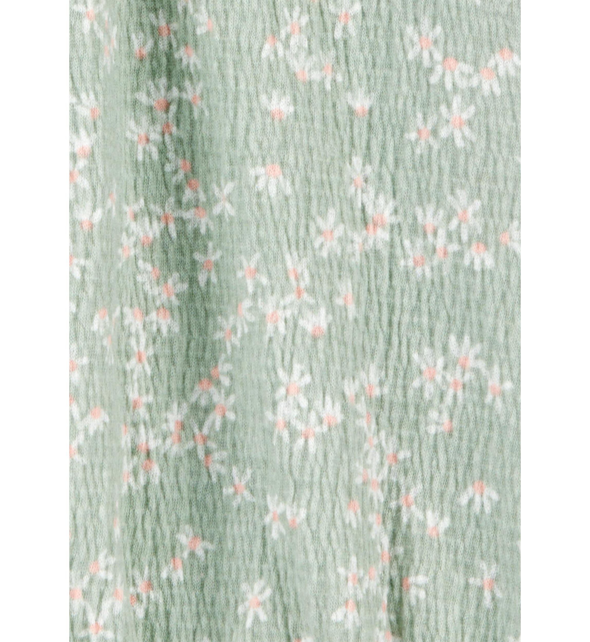 Girls 4-6x Floral Printed Knit Top
