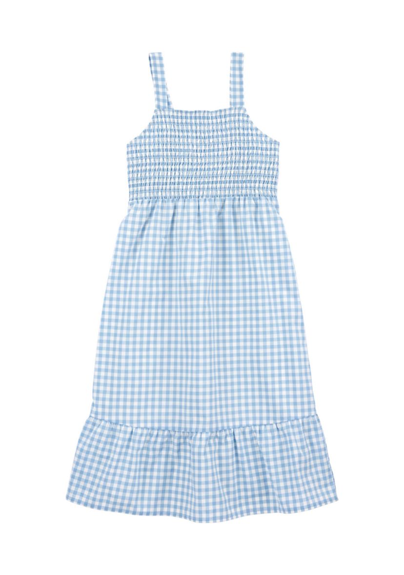 Girls 4-6x Gingham Dress