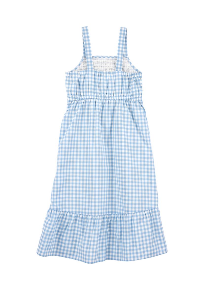 Girls 4-6x Gingham Dress