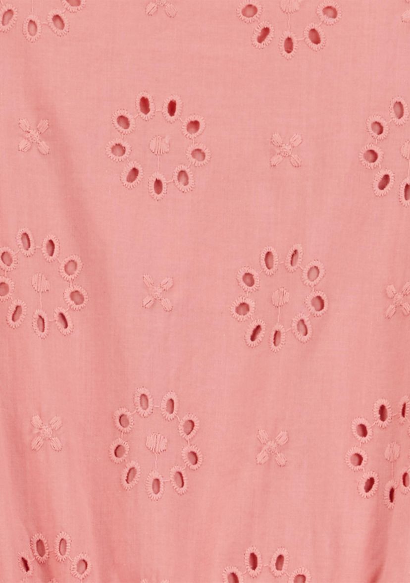 Girls 4-6x Eyelet Jumpsuit