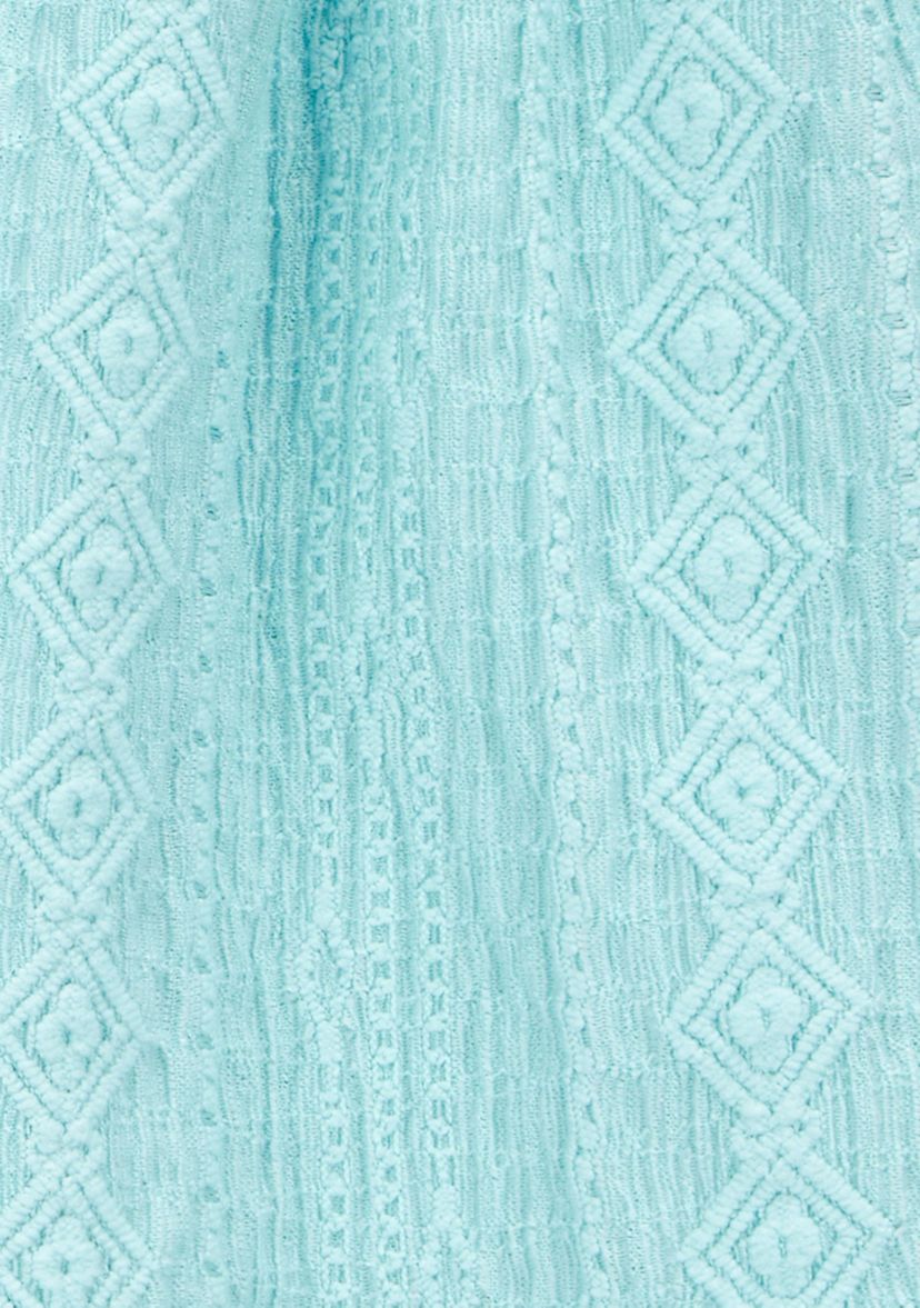 Girls 4-14 Smocked Textured Shorts