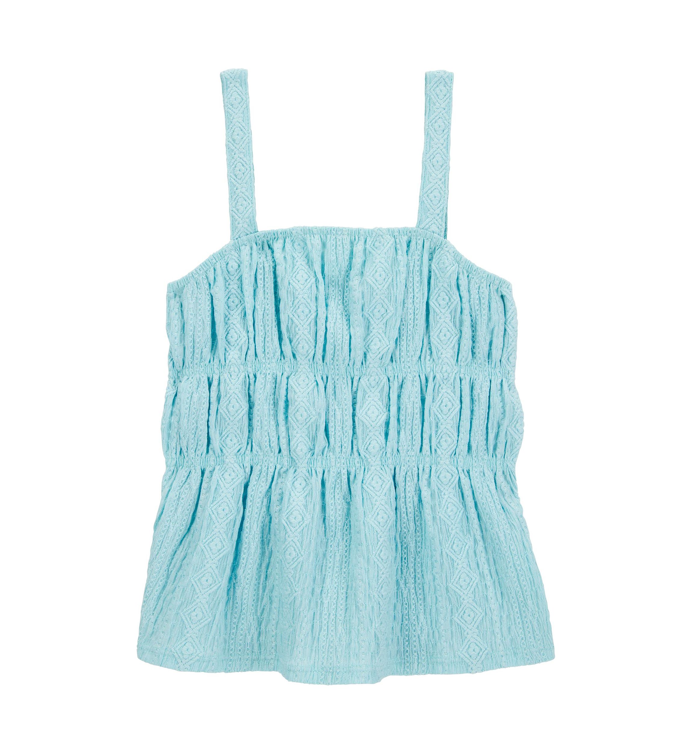 Girls 4-14 Textured Tank Top