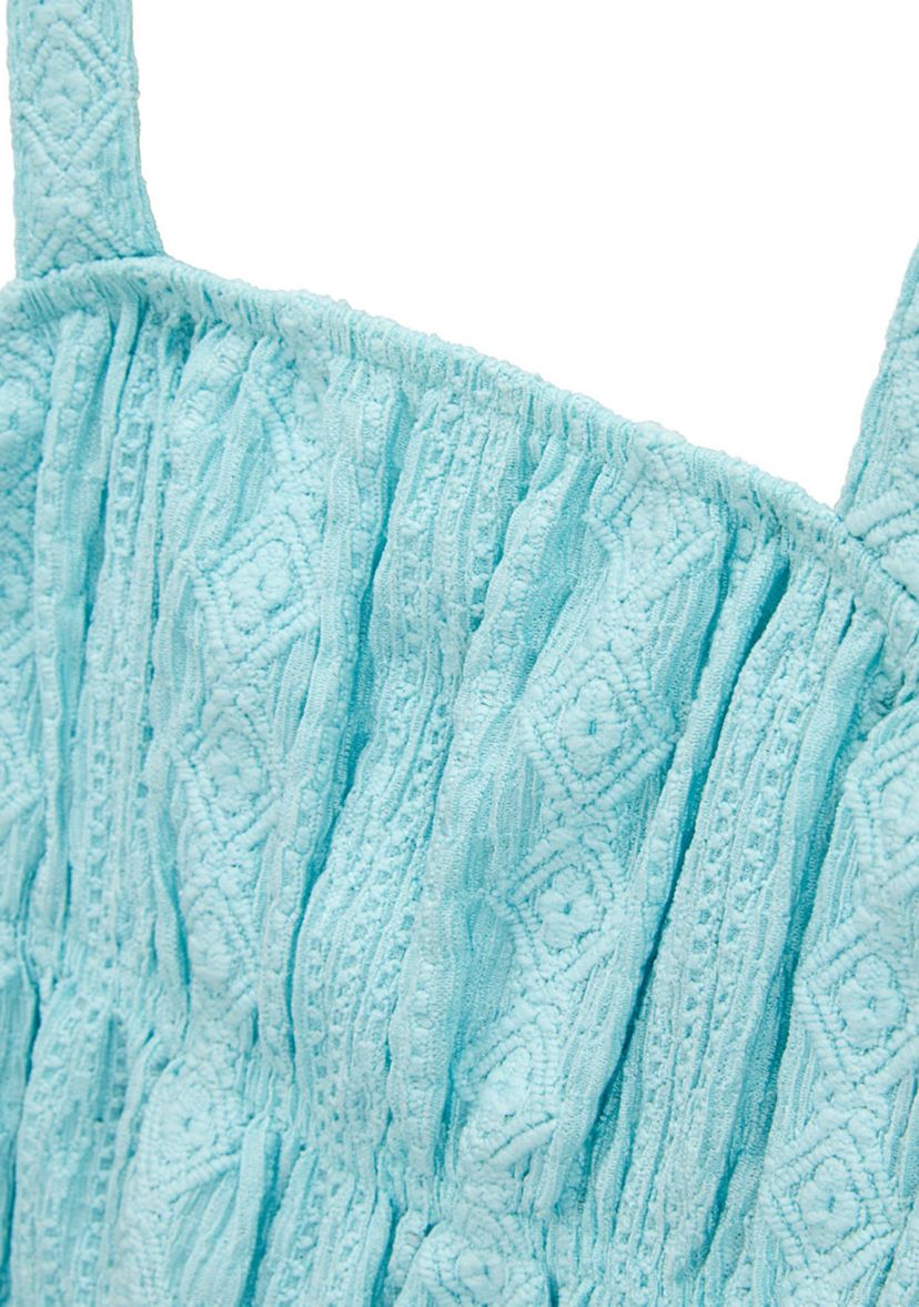 Girls 4-14 Textured Tank Top