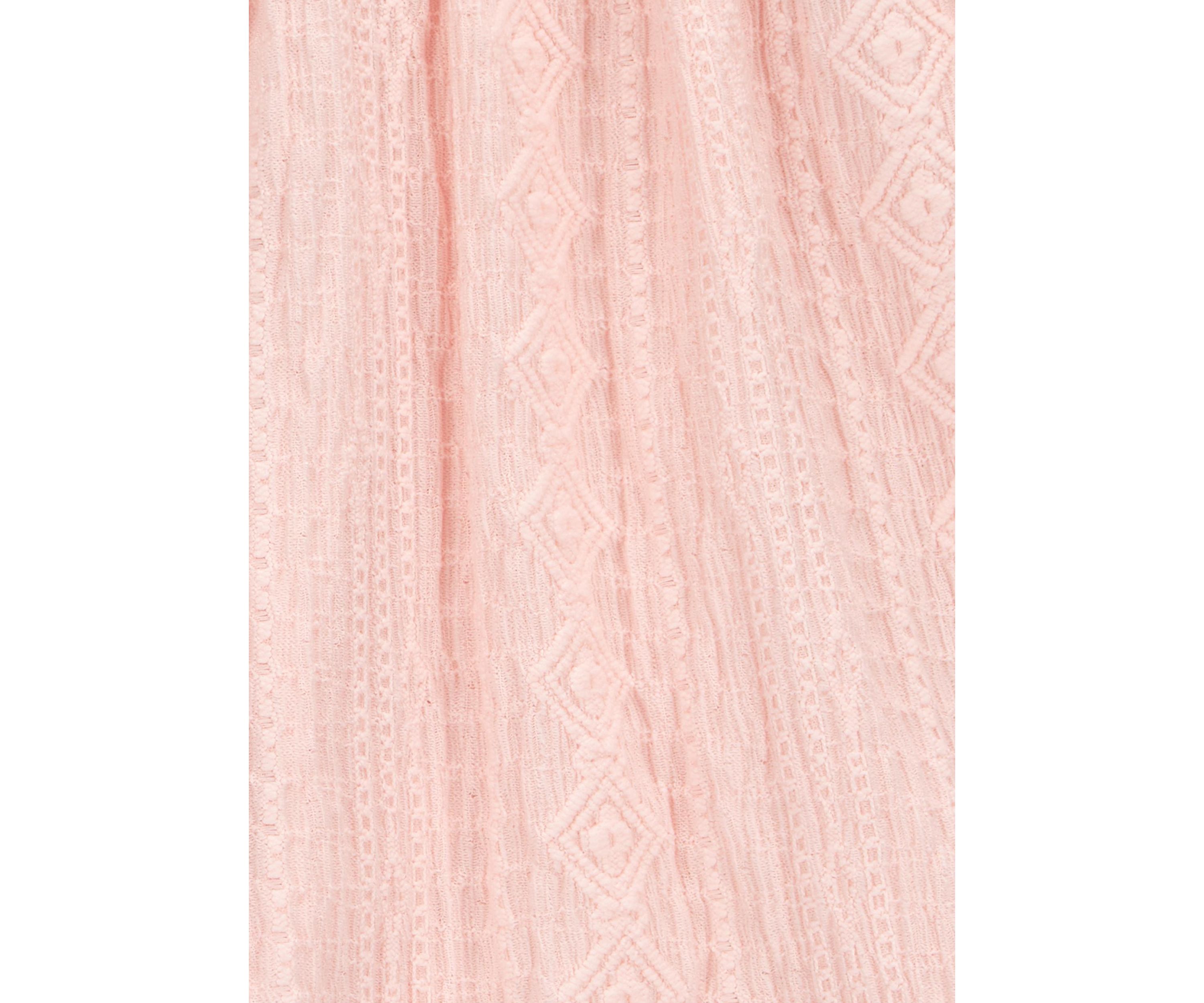 Girls 4-14 Smocked Textured Shorts
