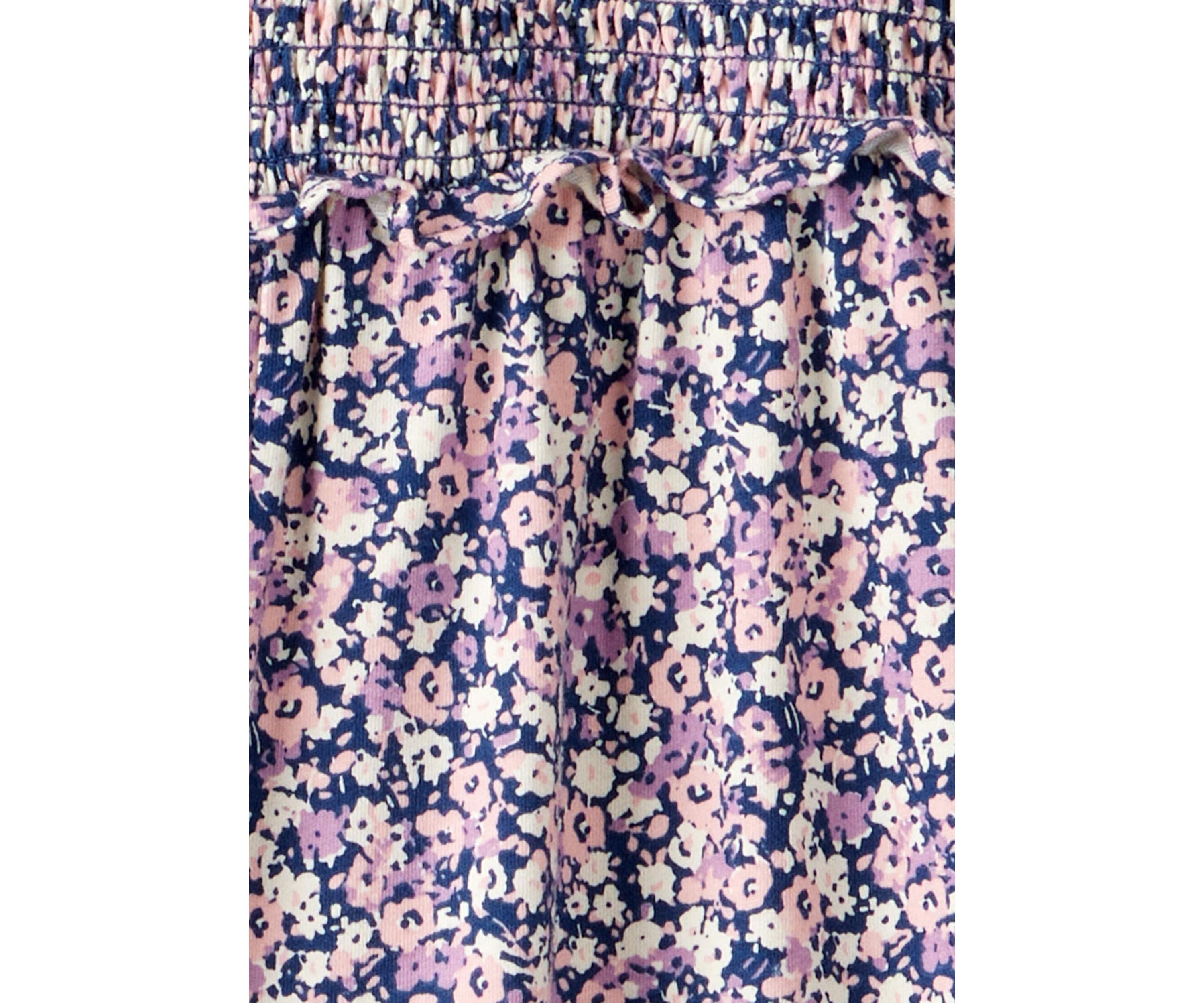 Girls 4-6x Printed Knit Jumpsuit