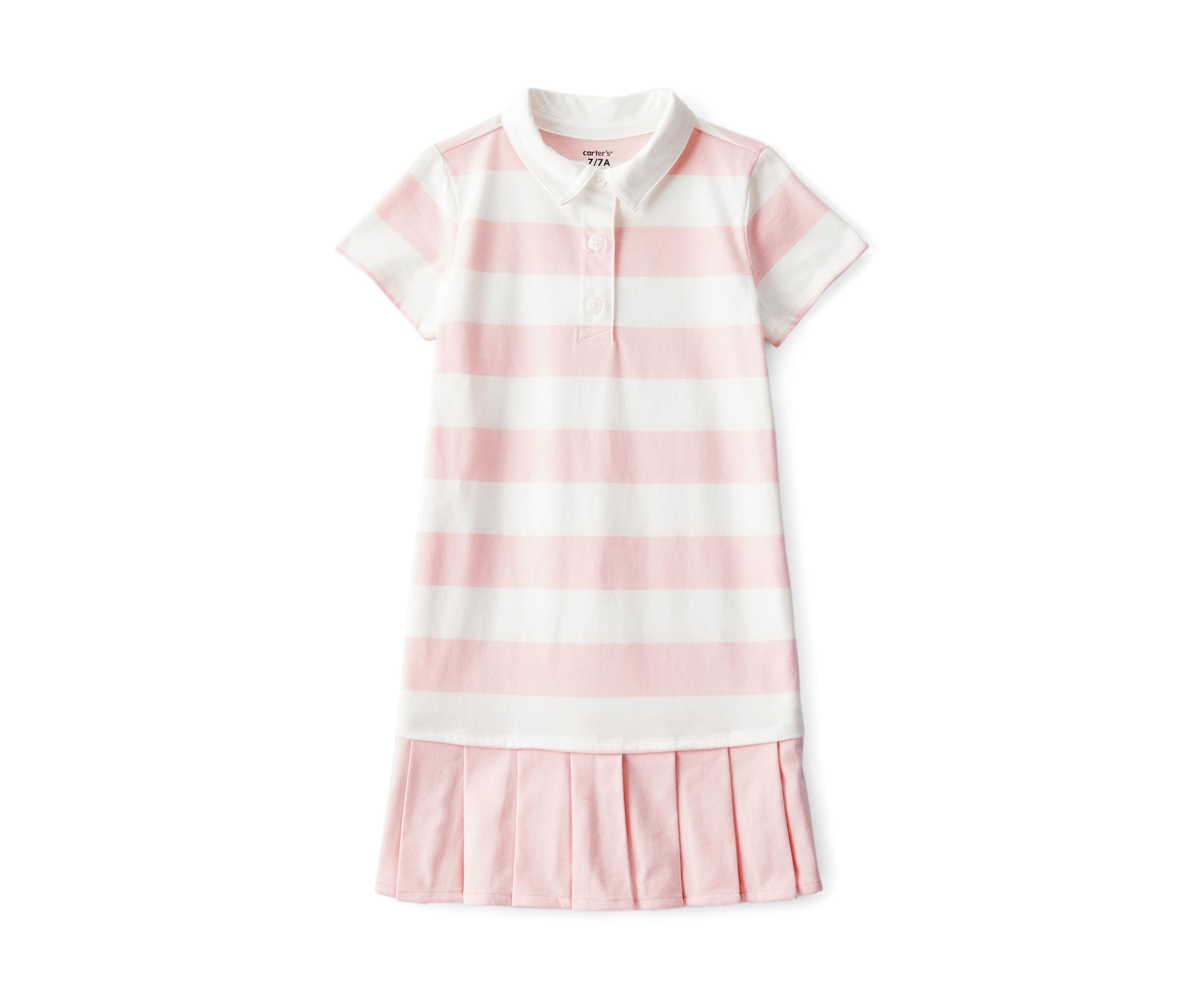 Girls 4-6x Stripe Rugby Polo Dress
