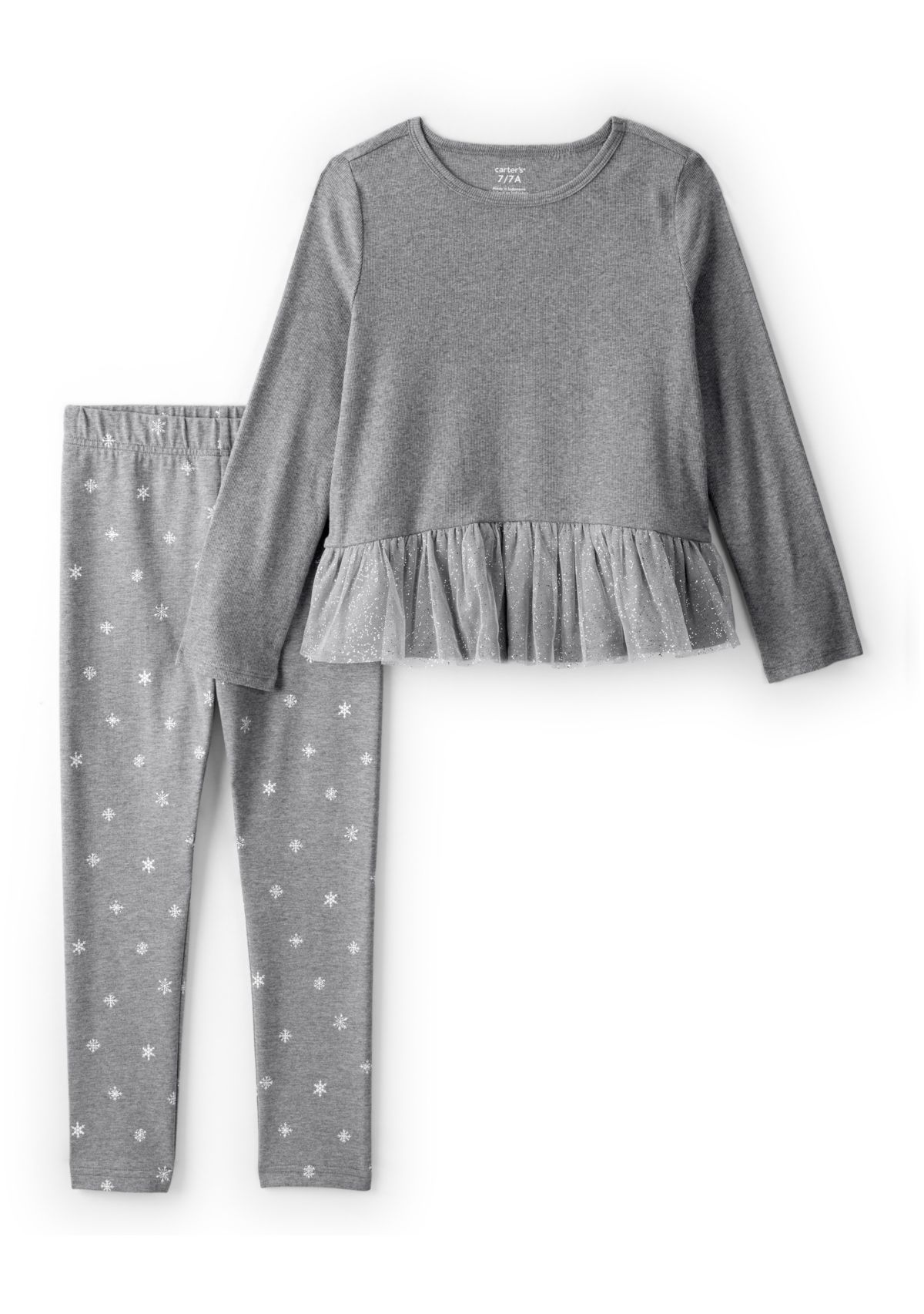 Girls 4-6x Cozy Two Piece Pants Set