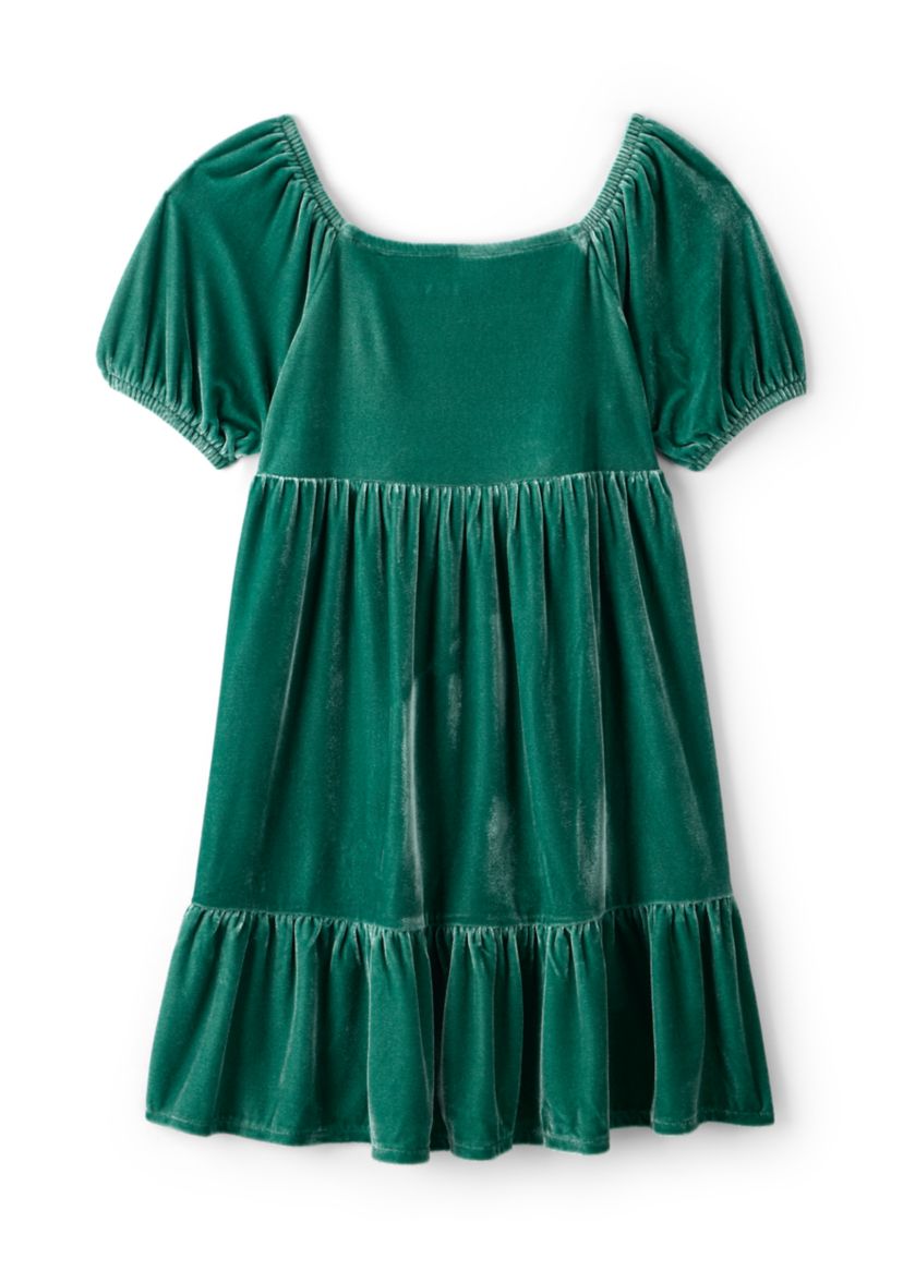 Girls 4-6x Ruffle Corduroy Dress