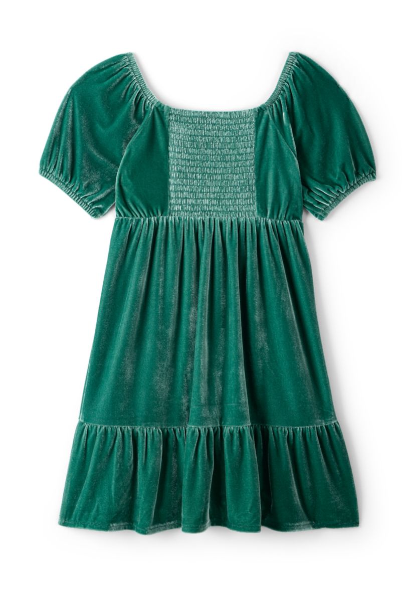 Girls 4-6x Ruffle Corduroy Dress