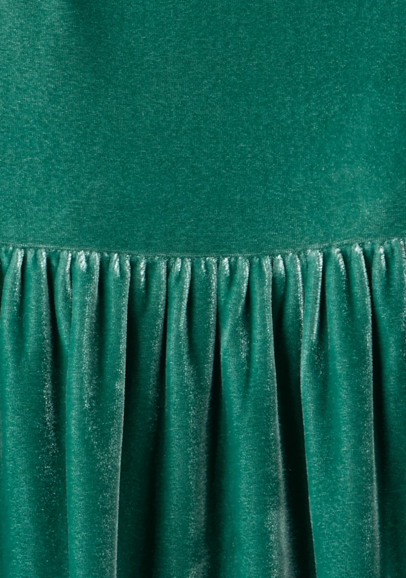 Girls 4-6x Ruffle Corduroy Dress