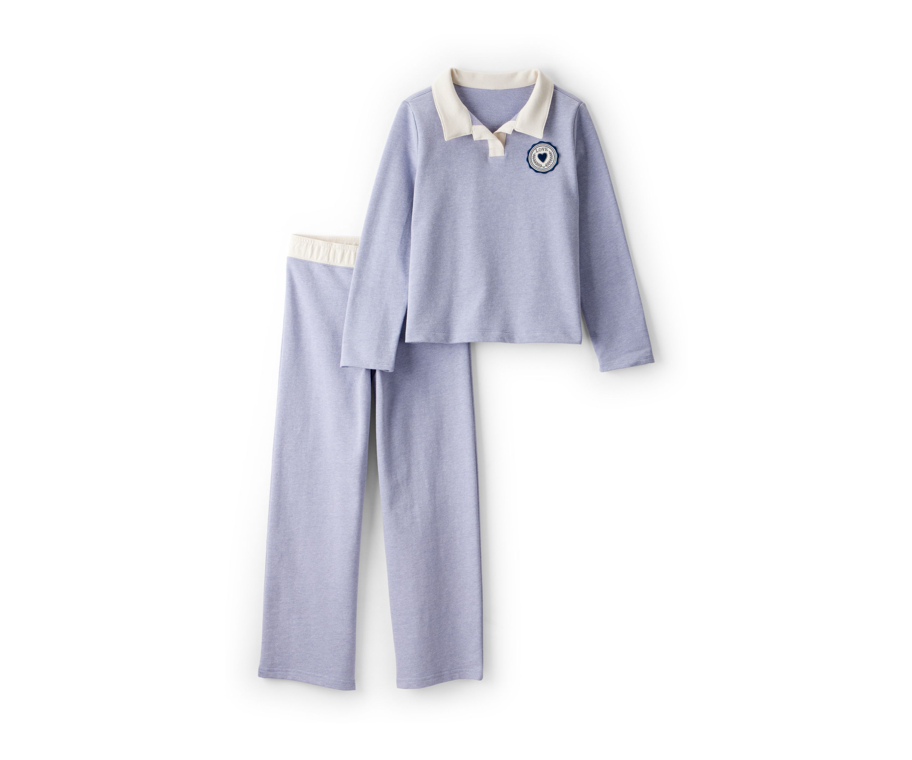 Girls 4-6x Polo Top and Pants Set