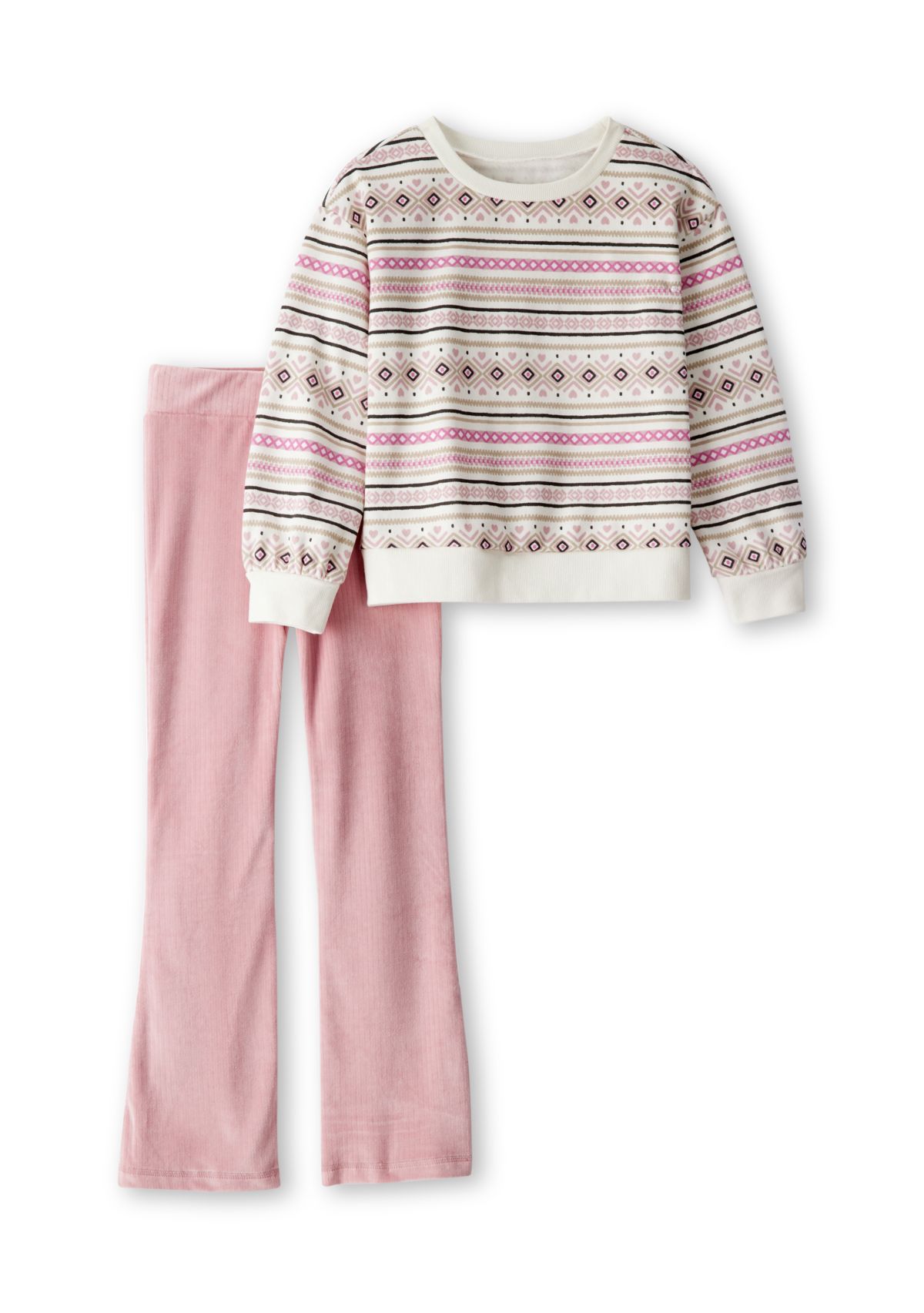 Girls 4-6x Fairisle Set