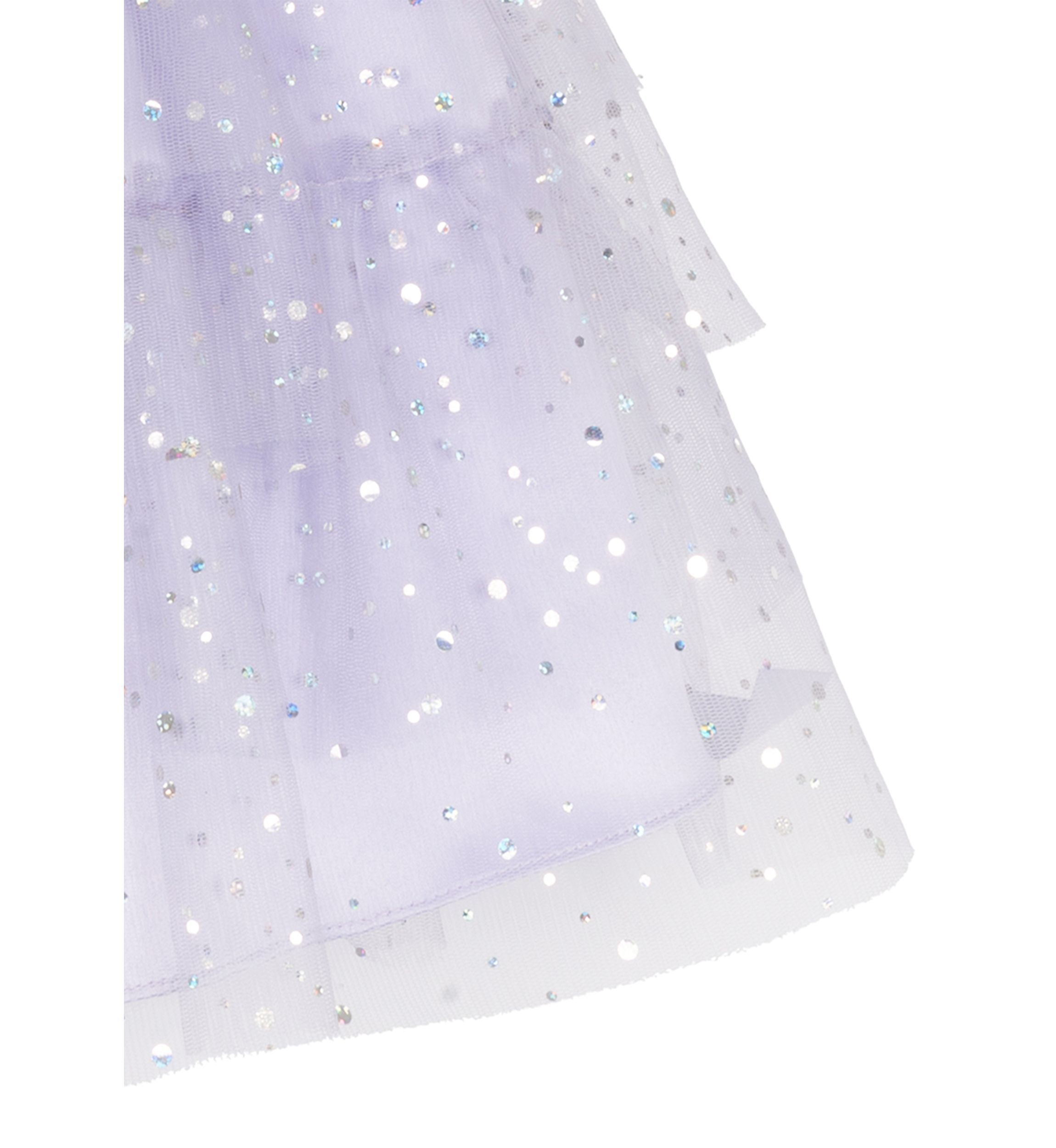 Girls 4-6x Illusion Tiered Maxi Dress
