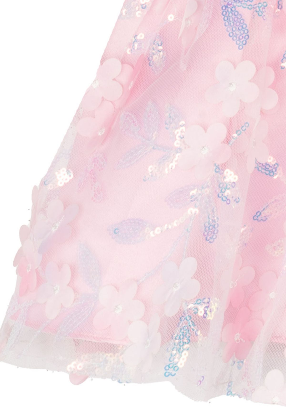 Girls 7-16 Foil Babydoll Dress